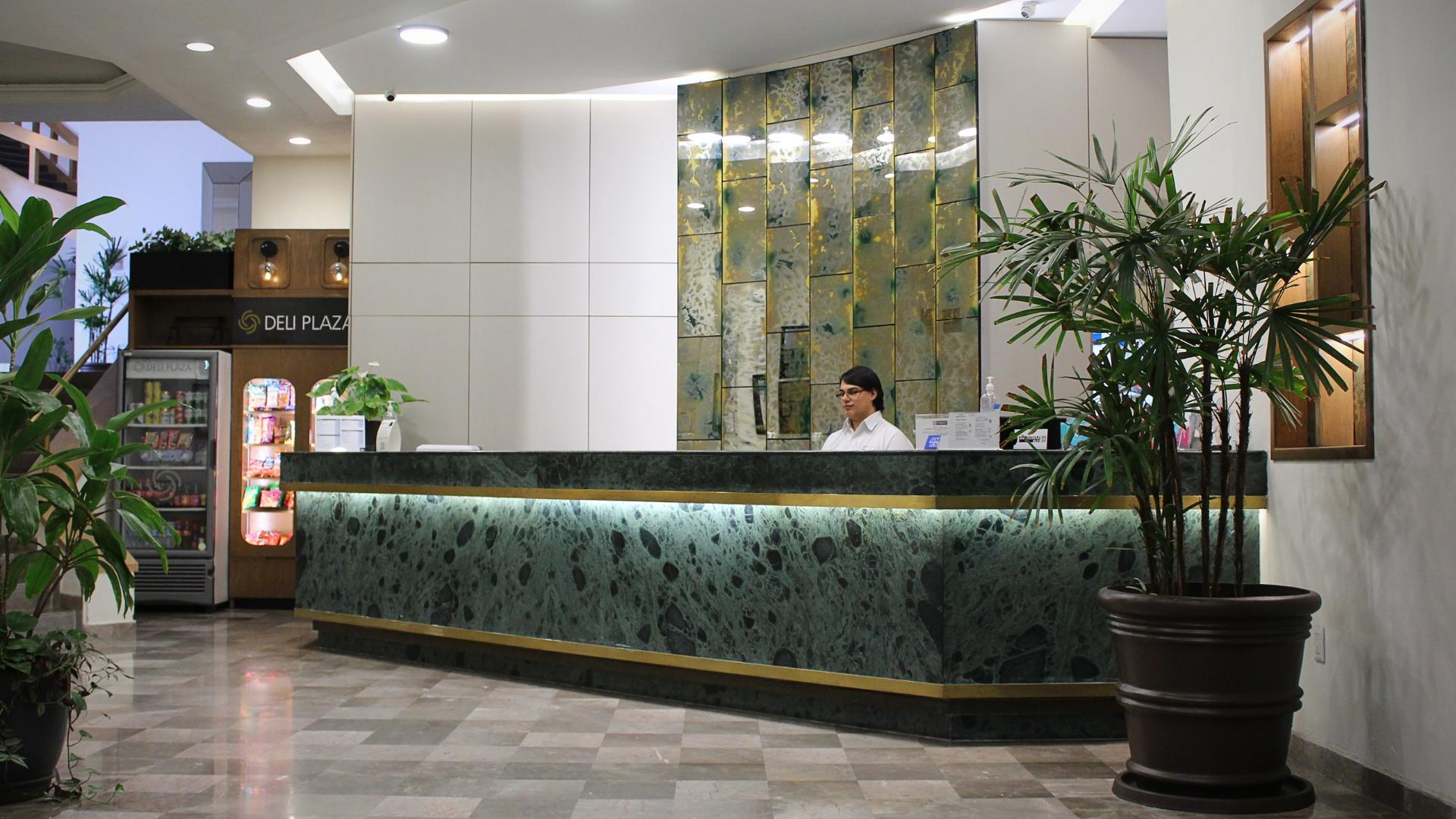 Vista Lobby Guadalajara Plaza Ejecutivo