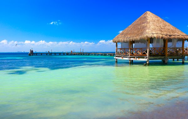 Cancún y su horizonte infinito