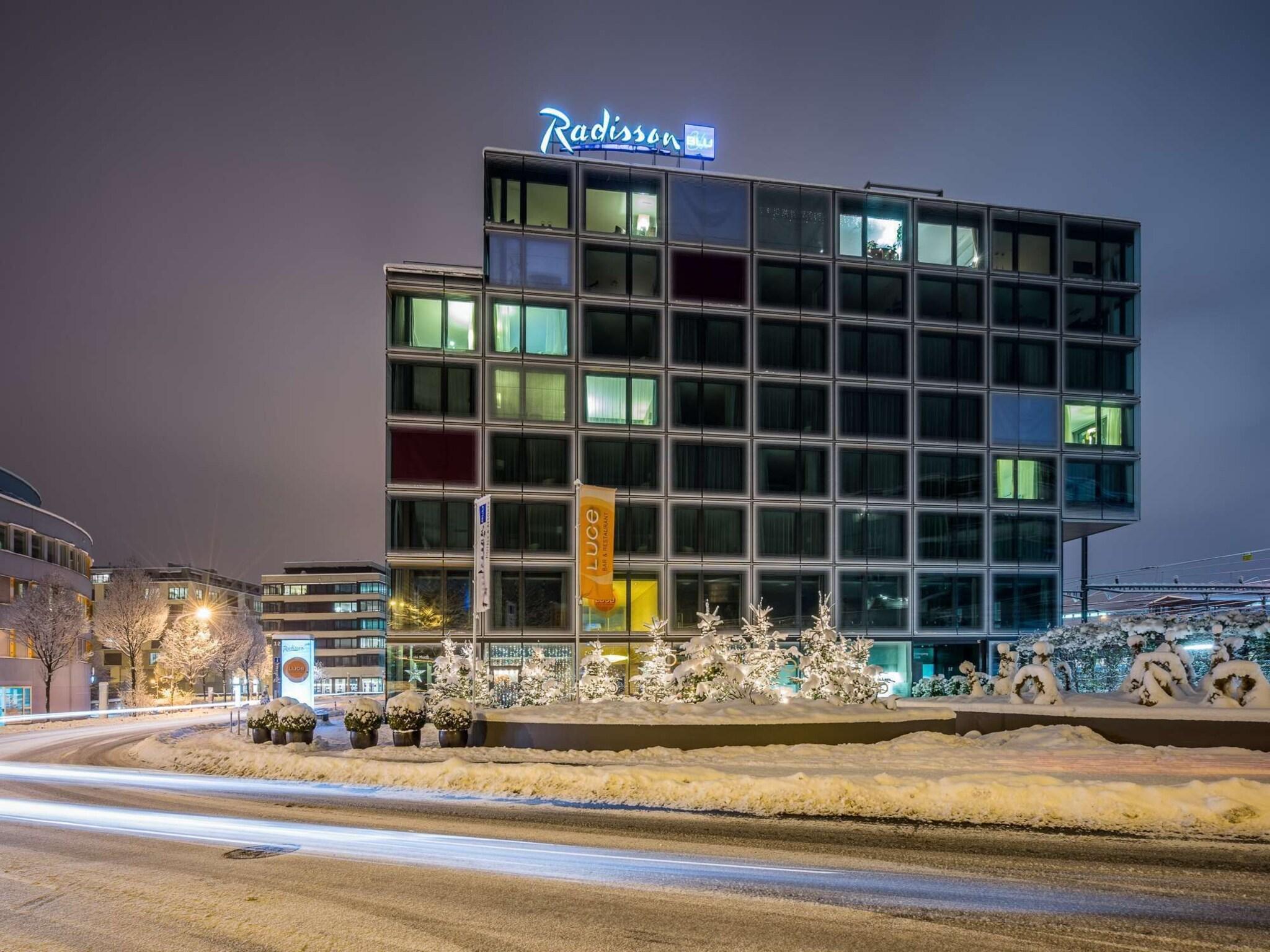 Vista Exterior Radisson Blu Hotel, Lucerne