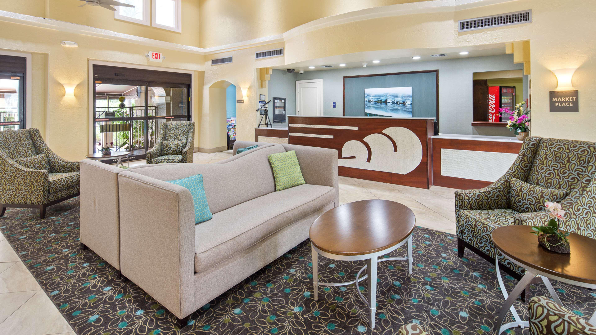 Vista Lobby Best Western Plus Deerfield Beach Hotel & Suites