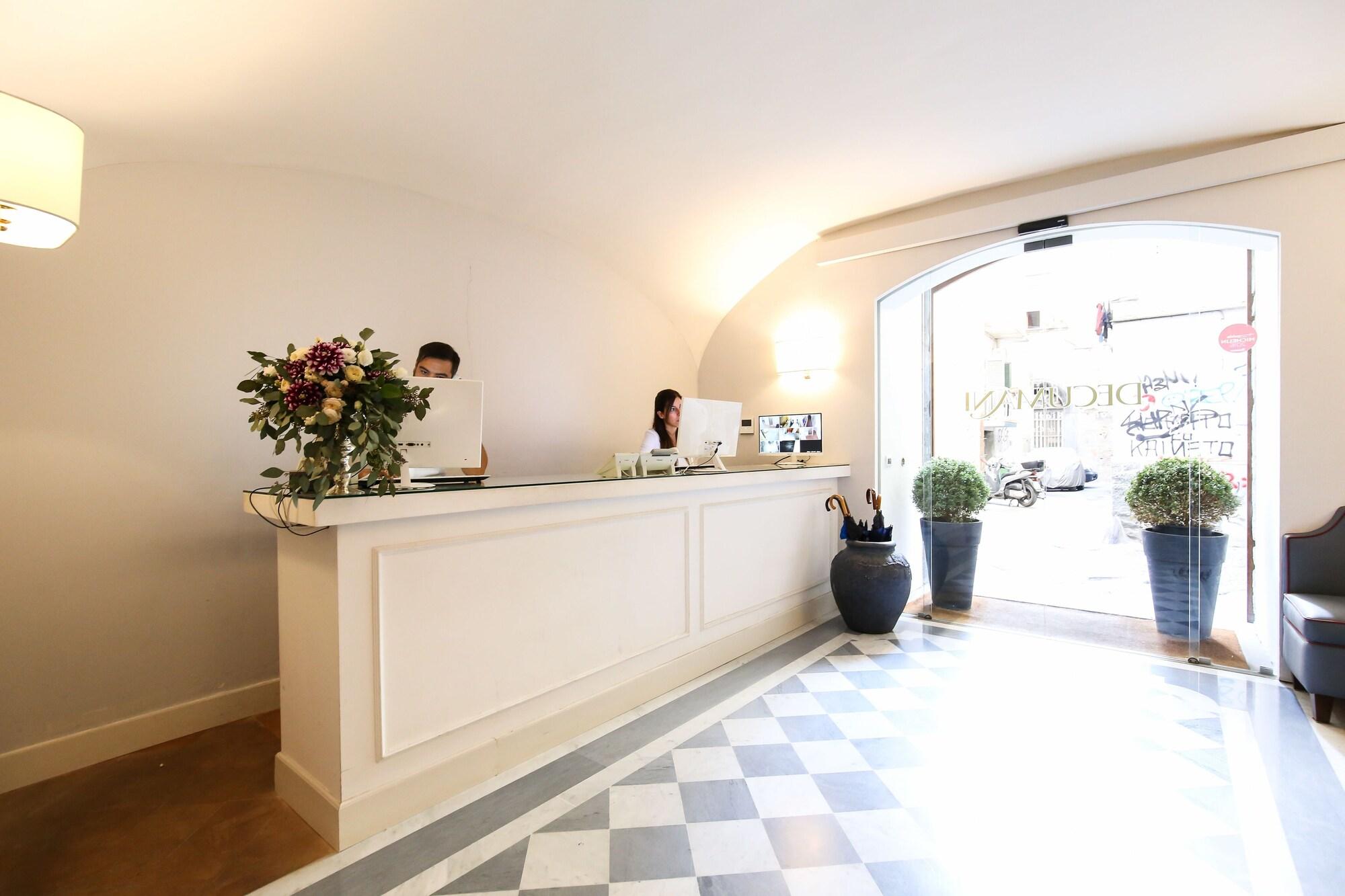 Vista Lobby Decumani Hotel De Charme