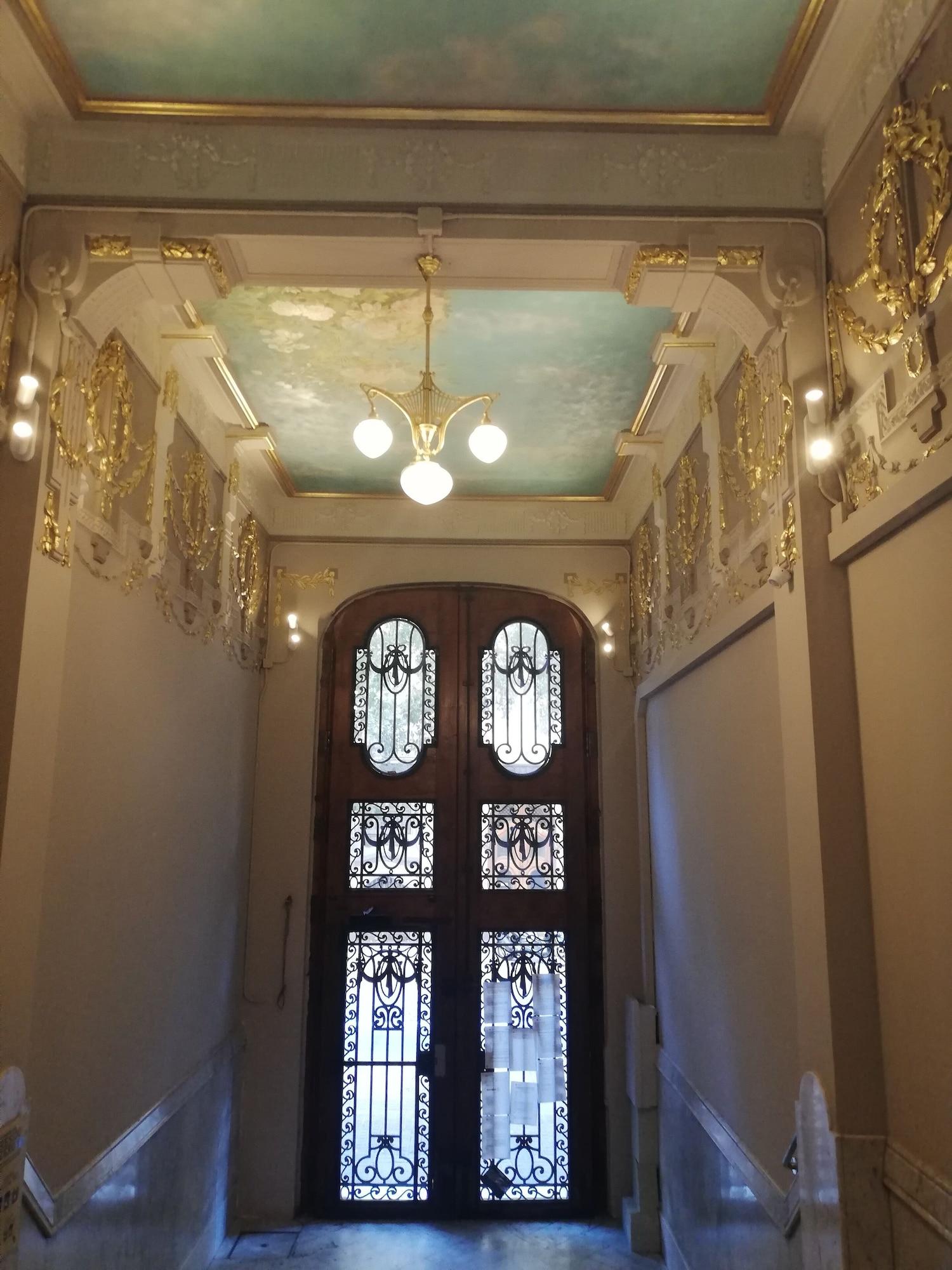 Vista Lobby Hostal Felipe II