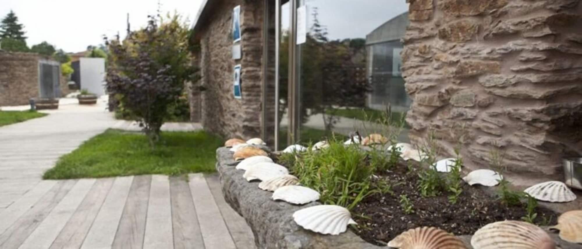 Vista Exterior Pensión Albergue Turístico Salceda