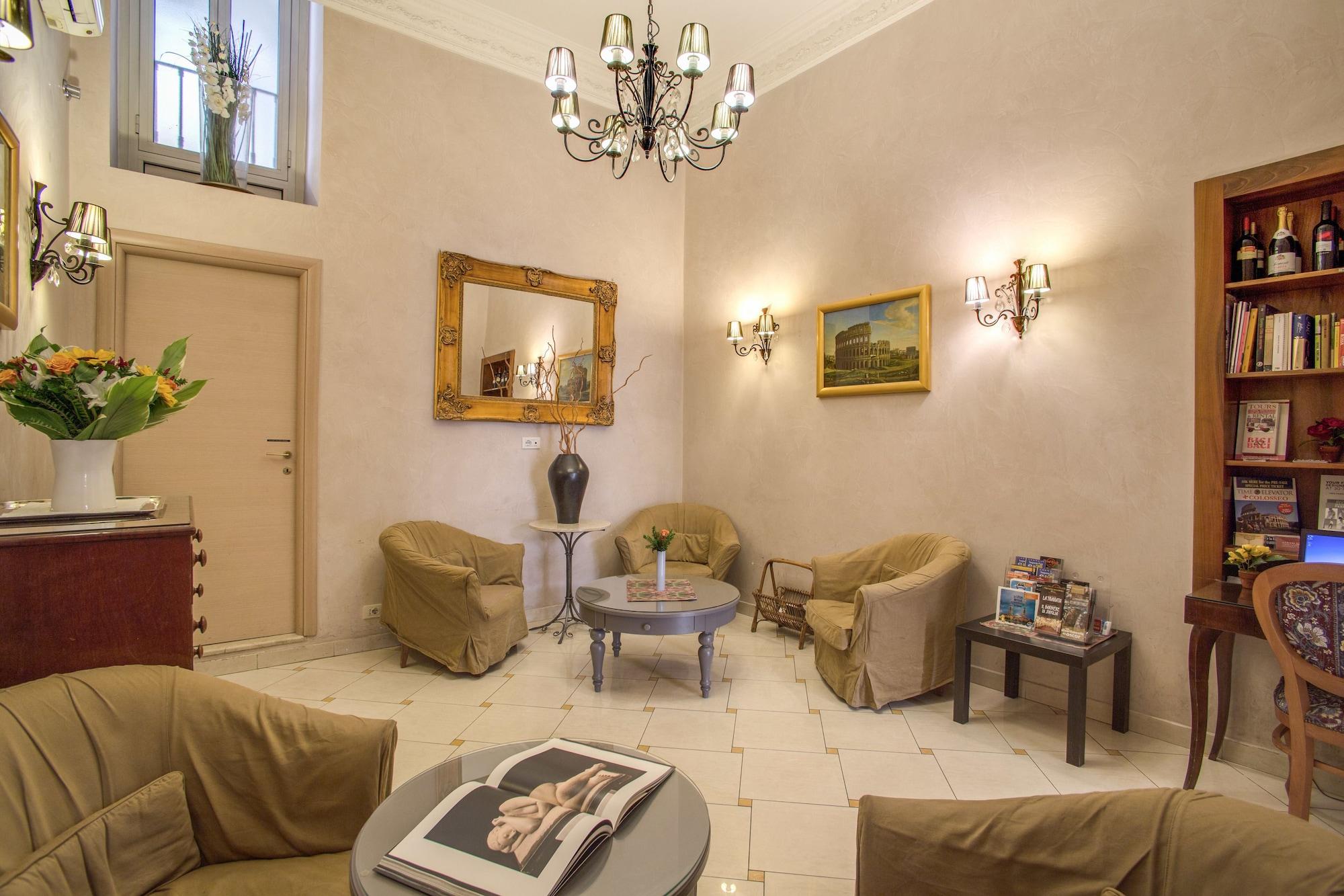 Vista Lobby Hotel Caravaggio