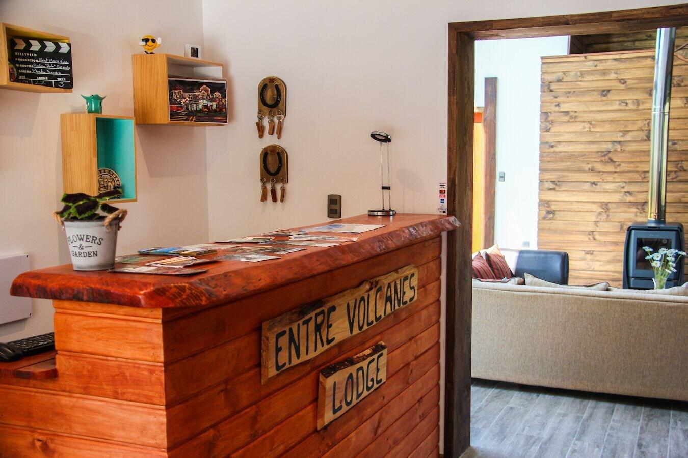 Vista Lobby Entre Volcanes Lodge