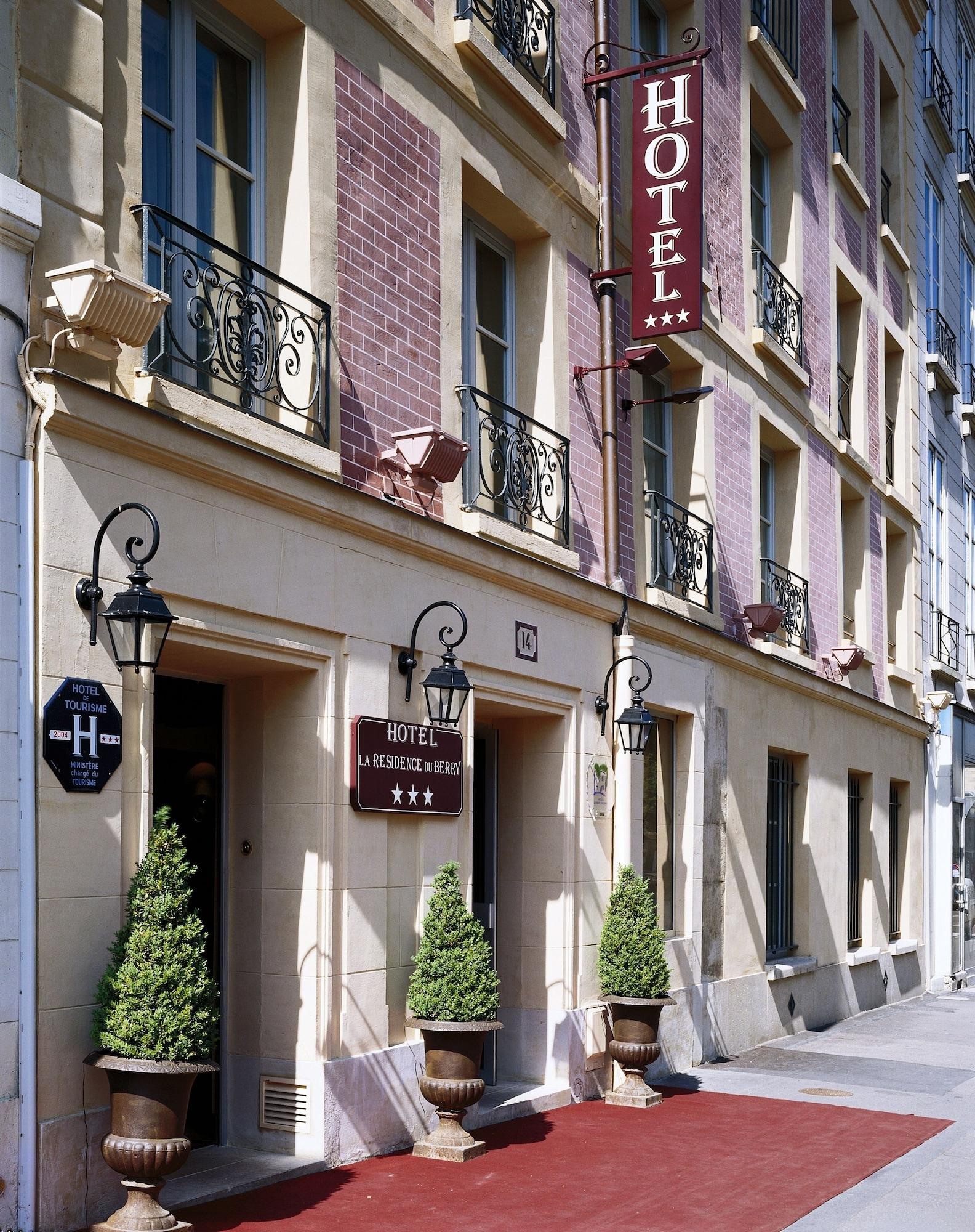 Vista Exterior Hotel la Residence du Berry