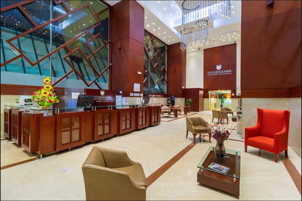 Vista Lobby Tequendama Suites Bogota