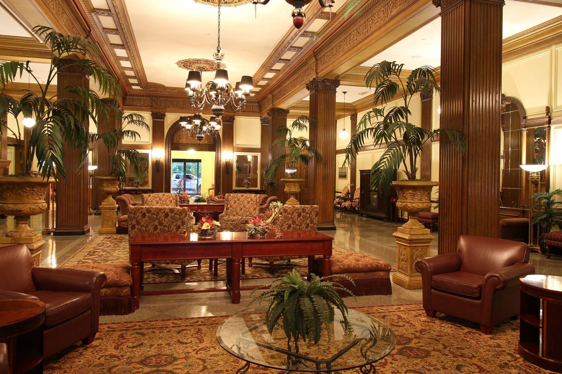 Vista Lobby The Marcus Whitman Hotel