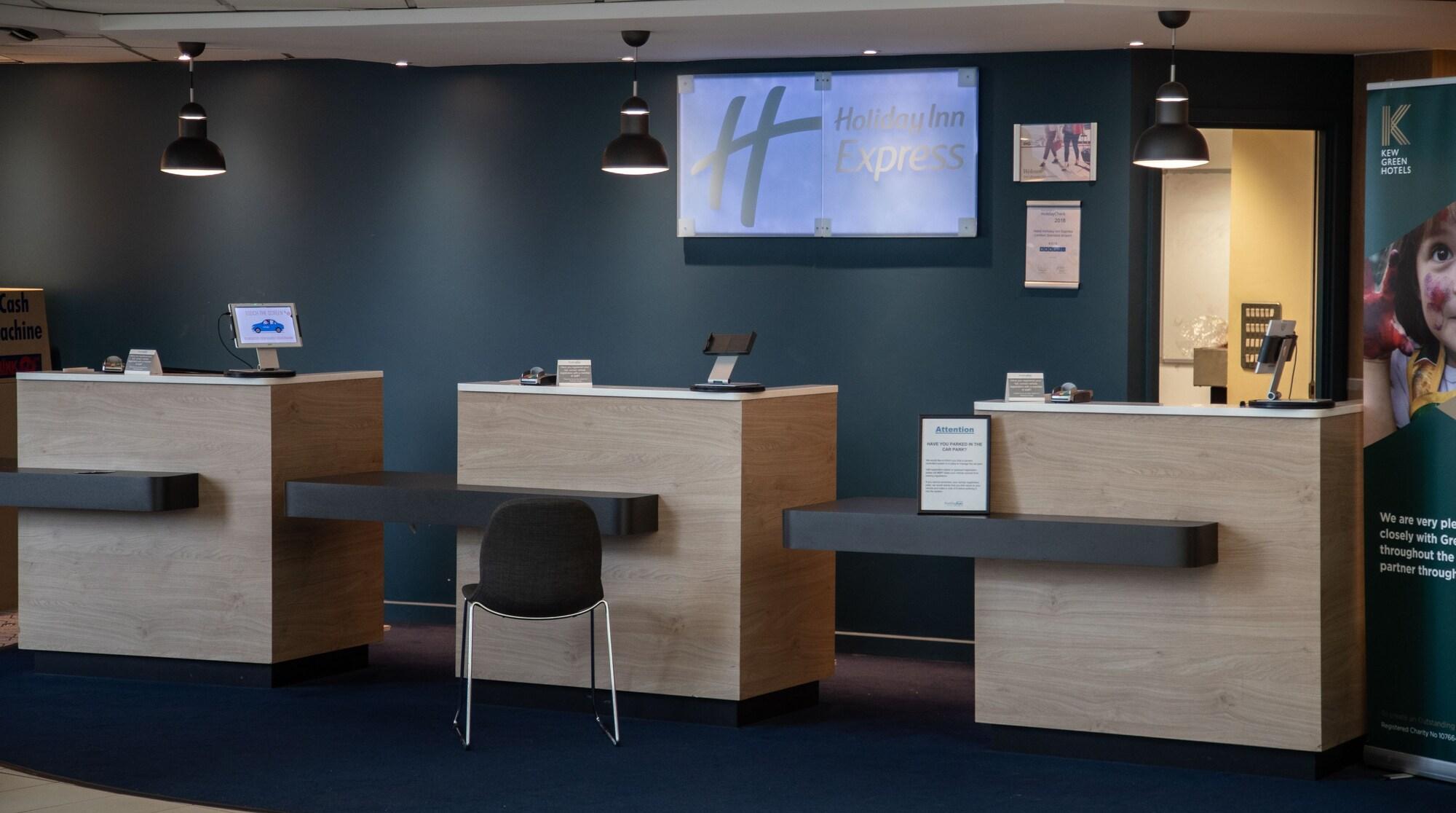 Vista Lobby Holiday Inn Express London Stansted Airport by IHG