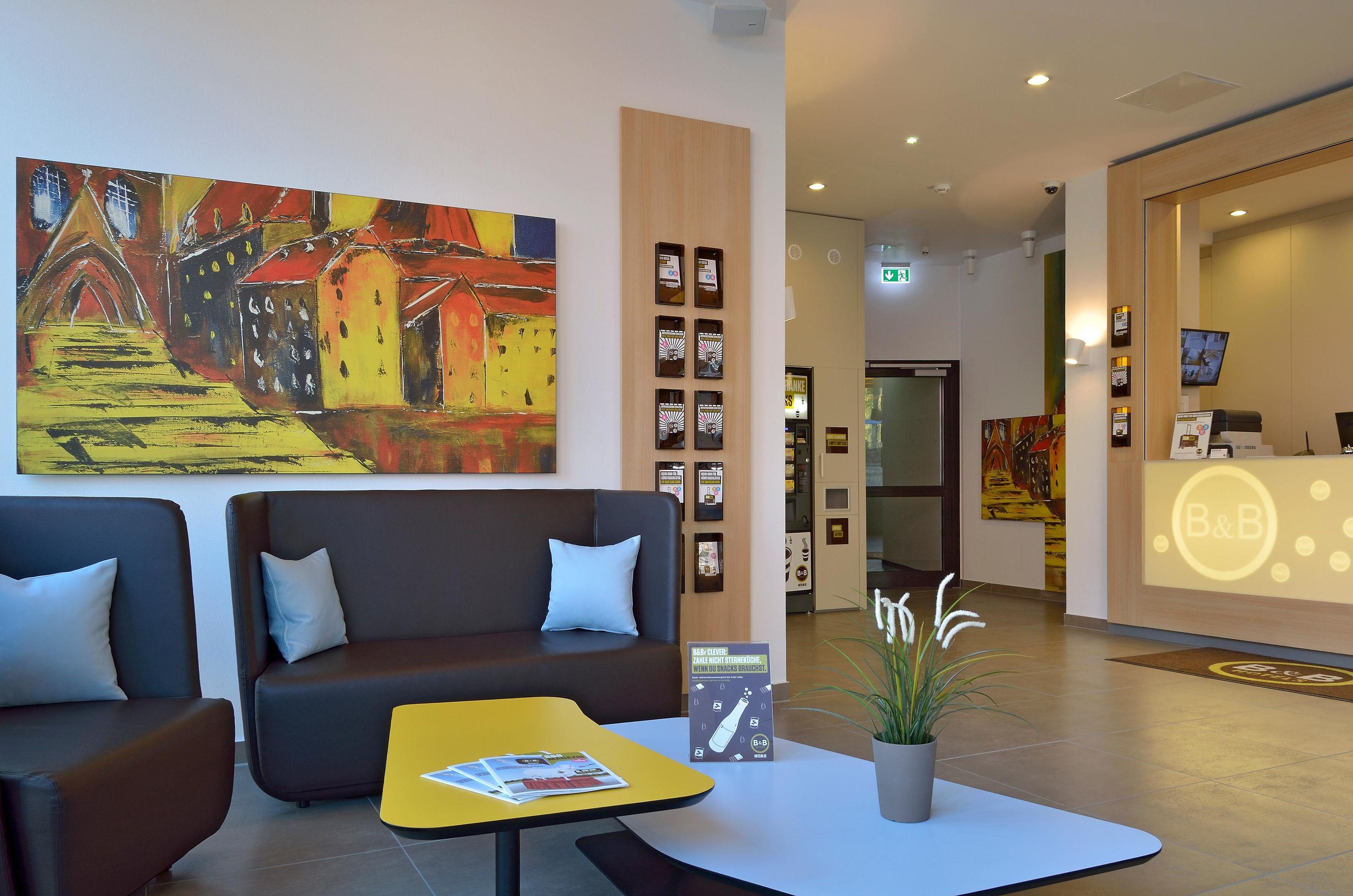 Vista Lobby B&B HOTEL Erfurt-Hbf
