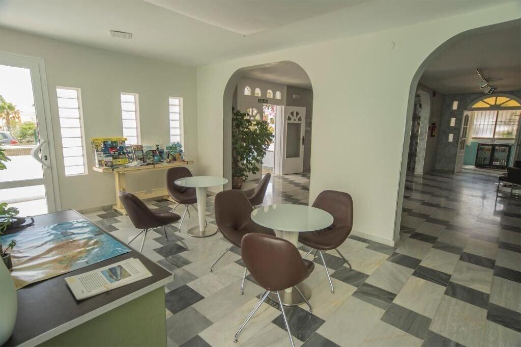 Vista Lobby Hostal Las Gaviotas del Cabo