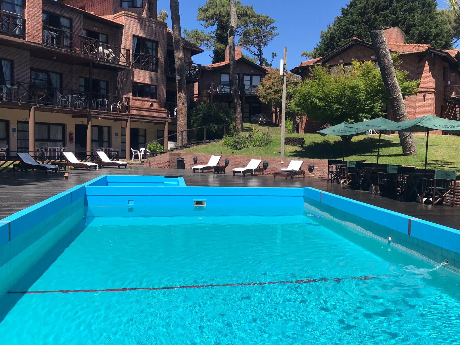 Vista Piscina Cariló Paradise Apart Hotel & Spa