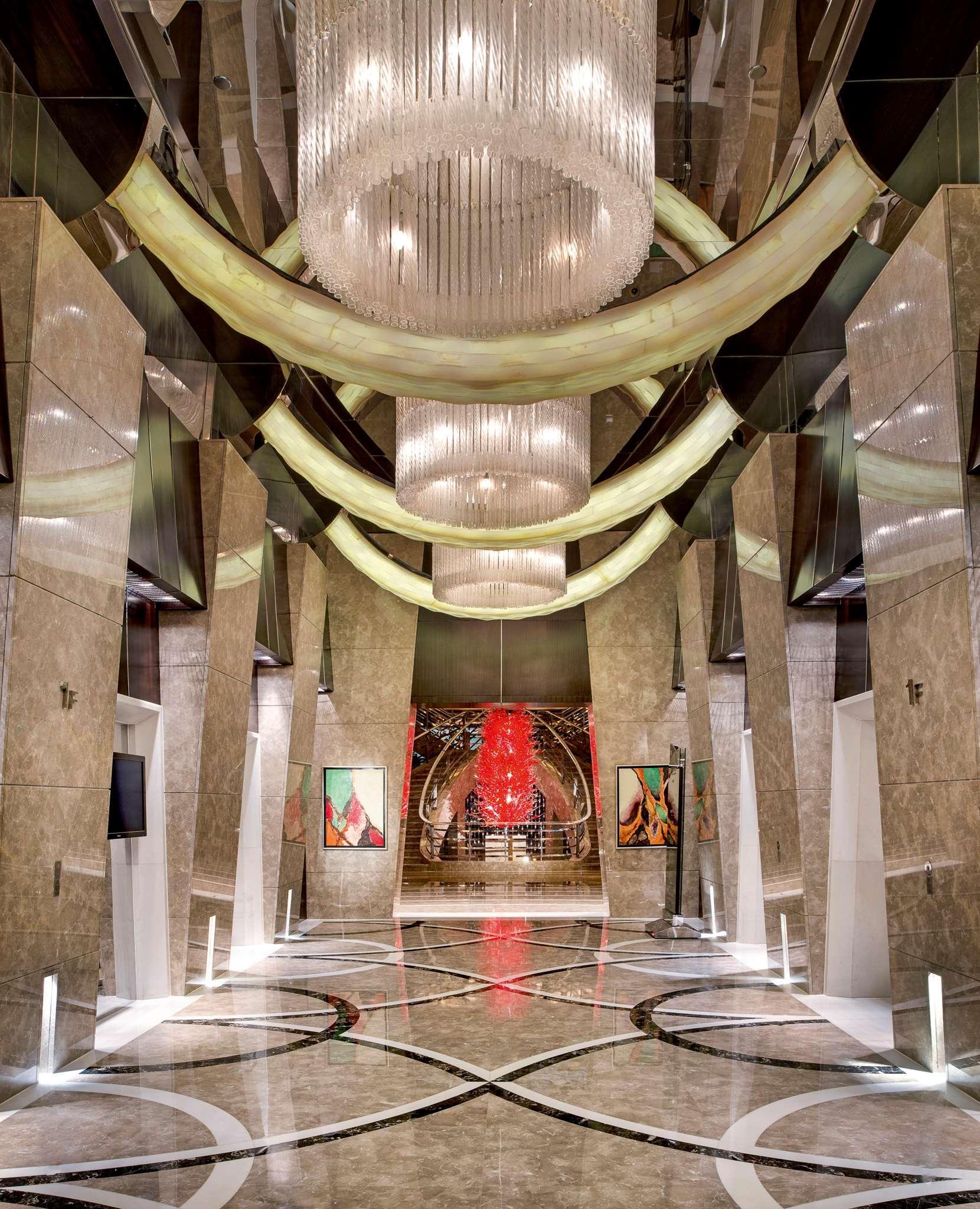 Vista Lobby Grand Kempinski Hotel Shanghai