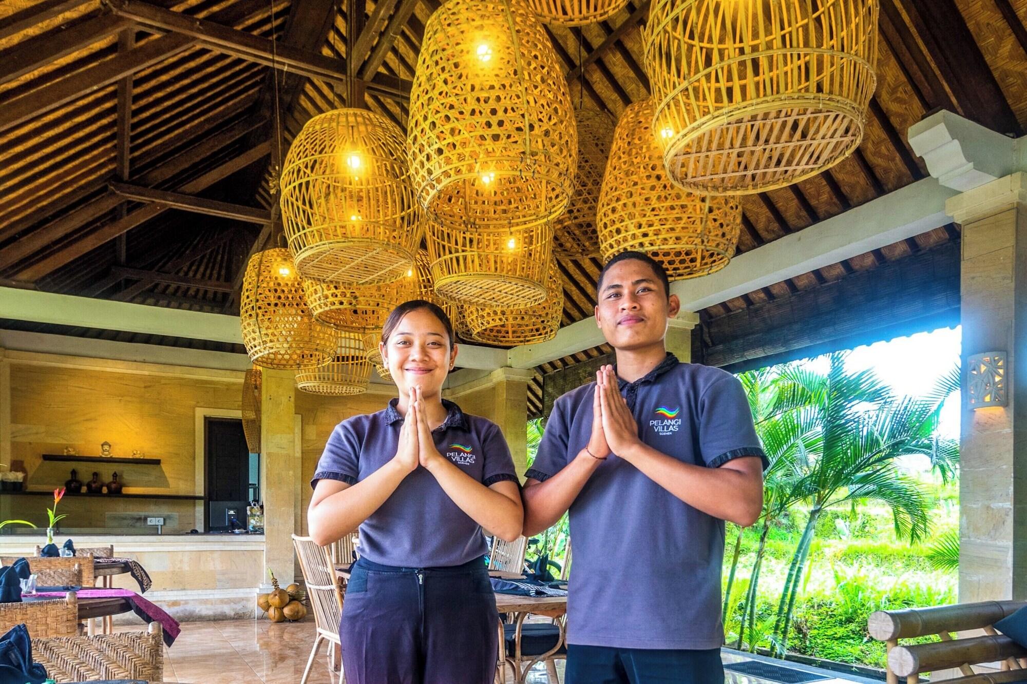 Vista Lobby Pelangi Villas Sidemen