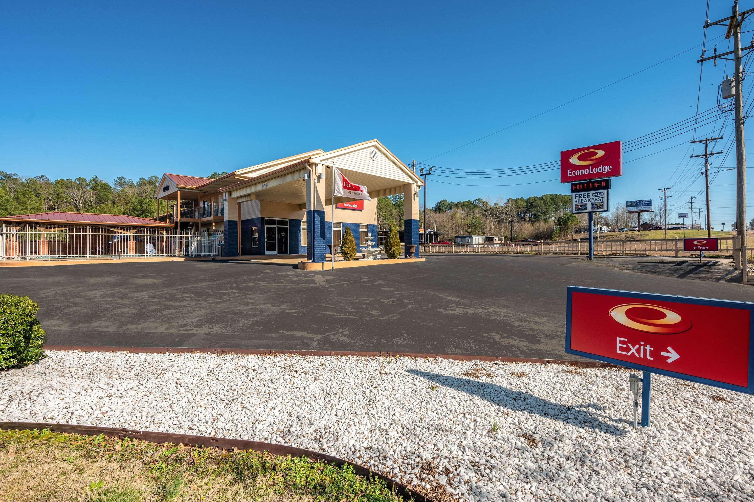 Vista Exterior Econo Lodge Selmer