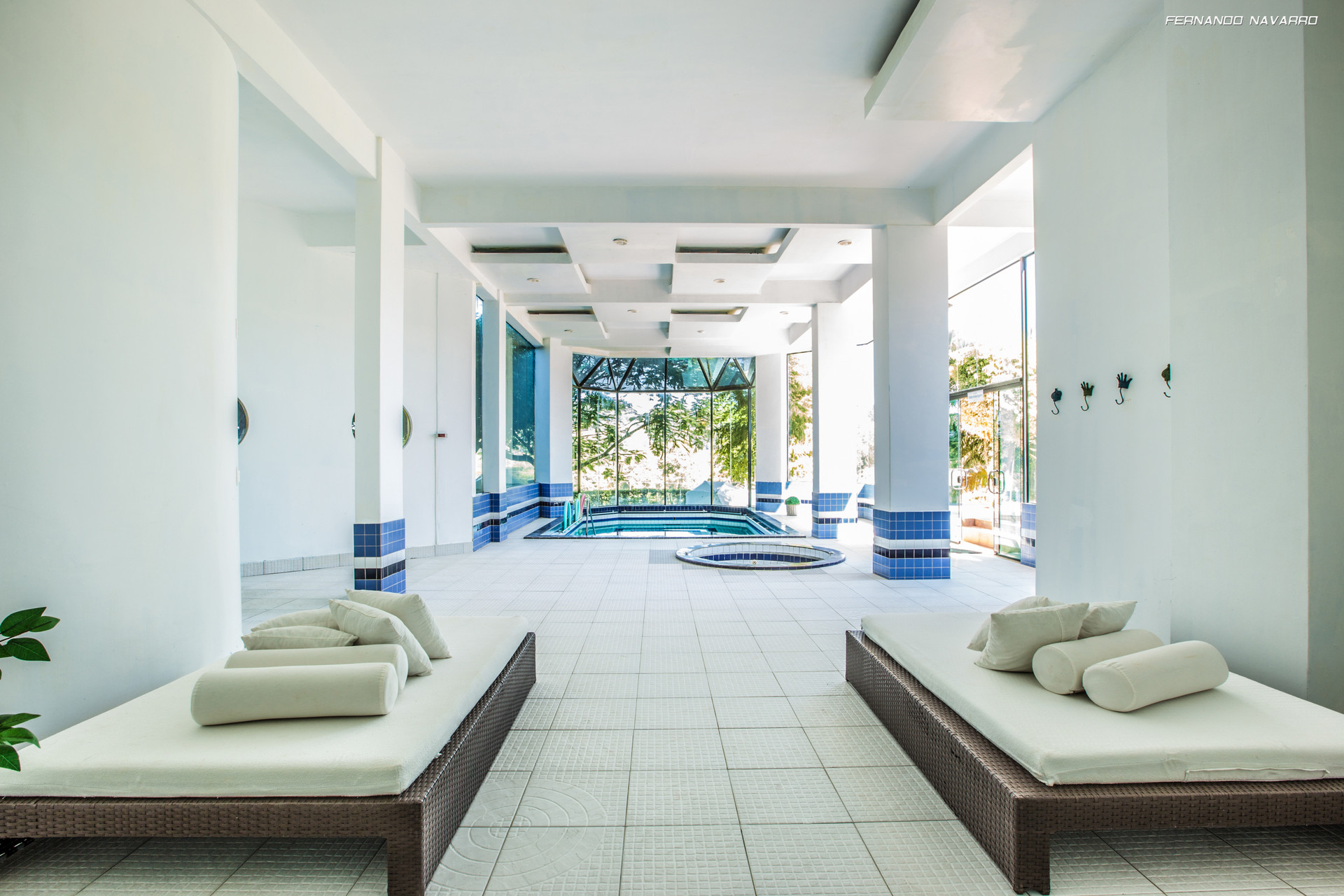 Vista Piscina Pratas Thermas Resort