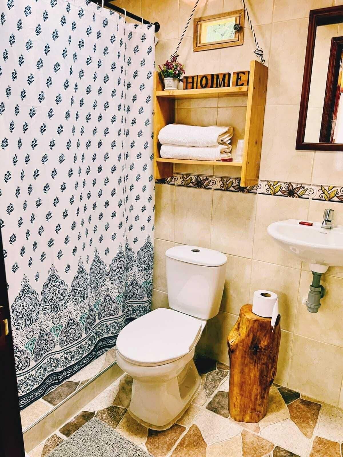 Equipamiento de Habitación Cabaña El Nogal