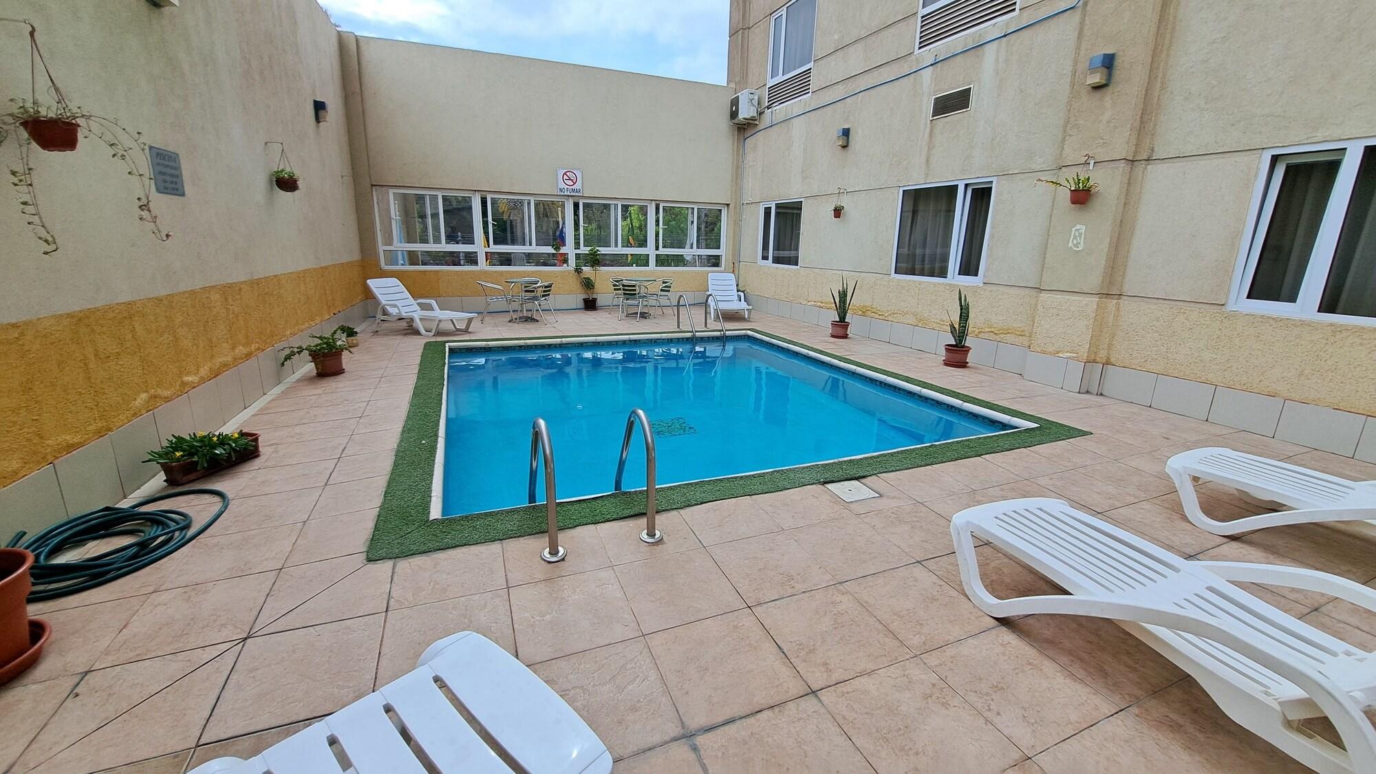Vista Piscina Diego de Almagro Copiapo