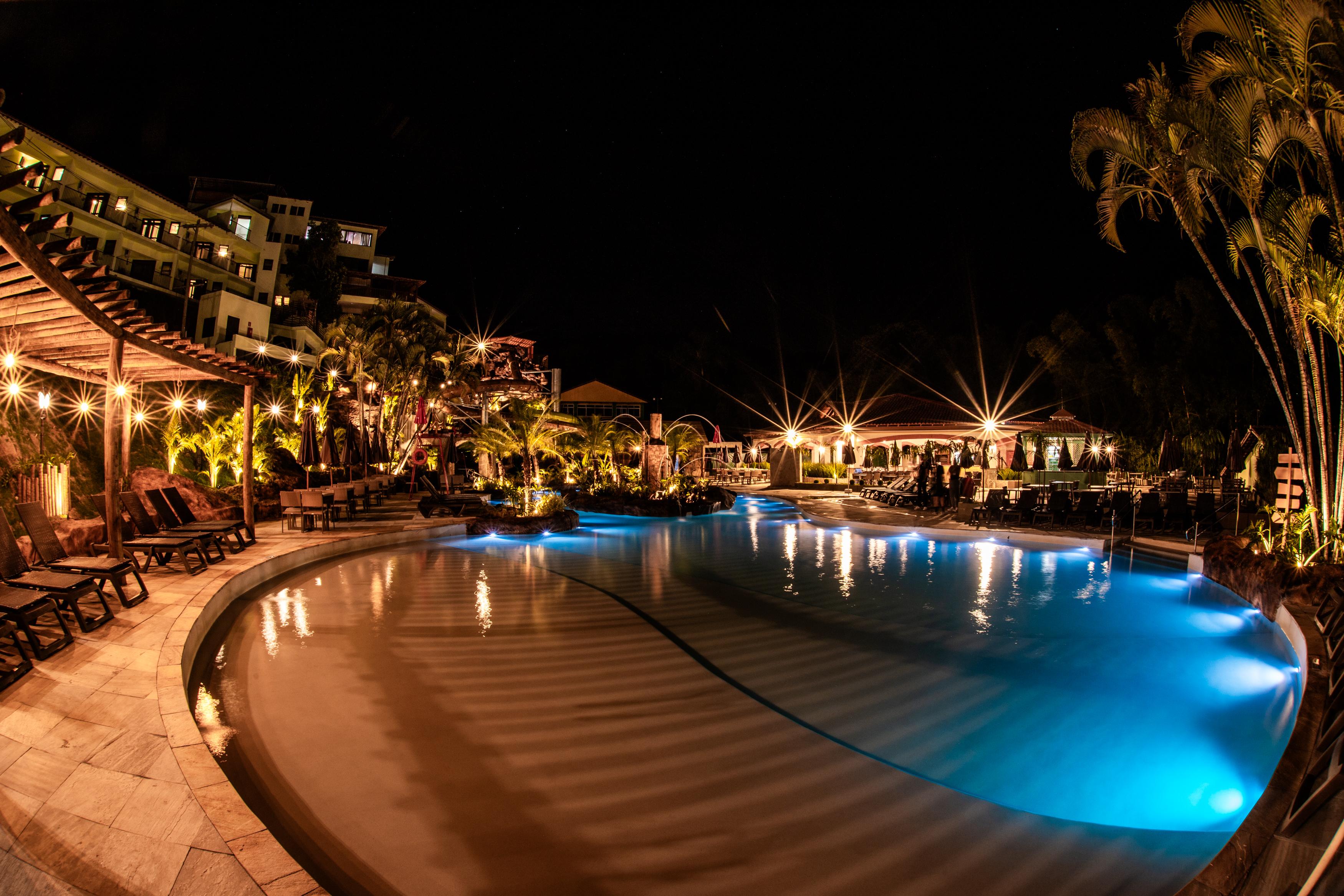 Vista Piscina Tauá Resort Caeté