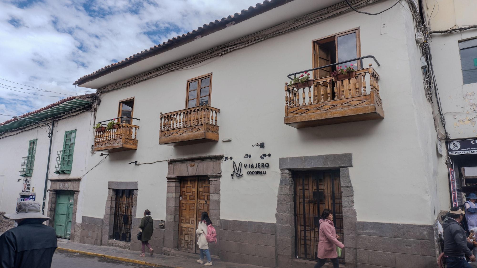 Vista Exterior Viajero Cusco Hostel