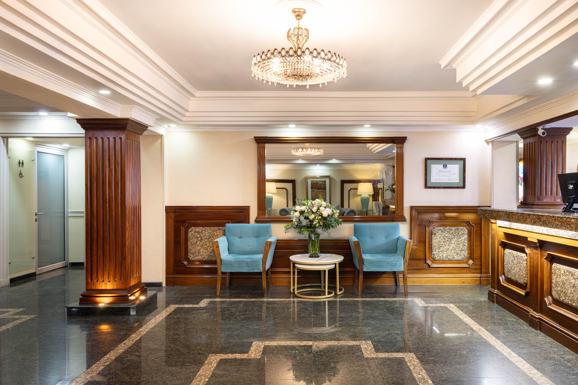 Vista Lobby Hotel Gran Palace