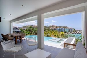 Renta temporal - Blue Bay Golf & Beach resort - Villa Bocazul 2, private pool and stunning view