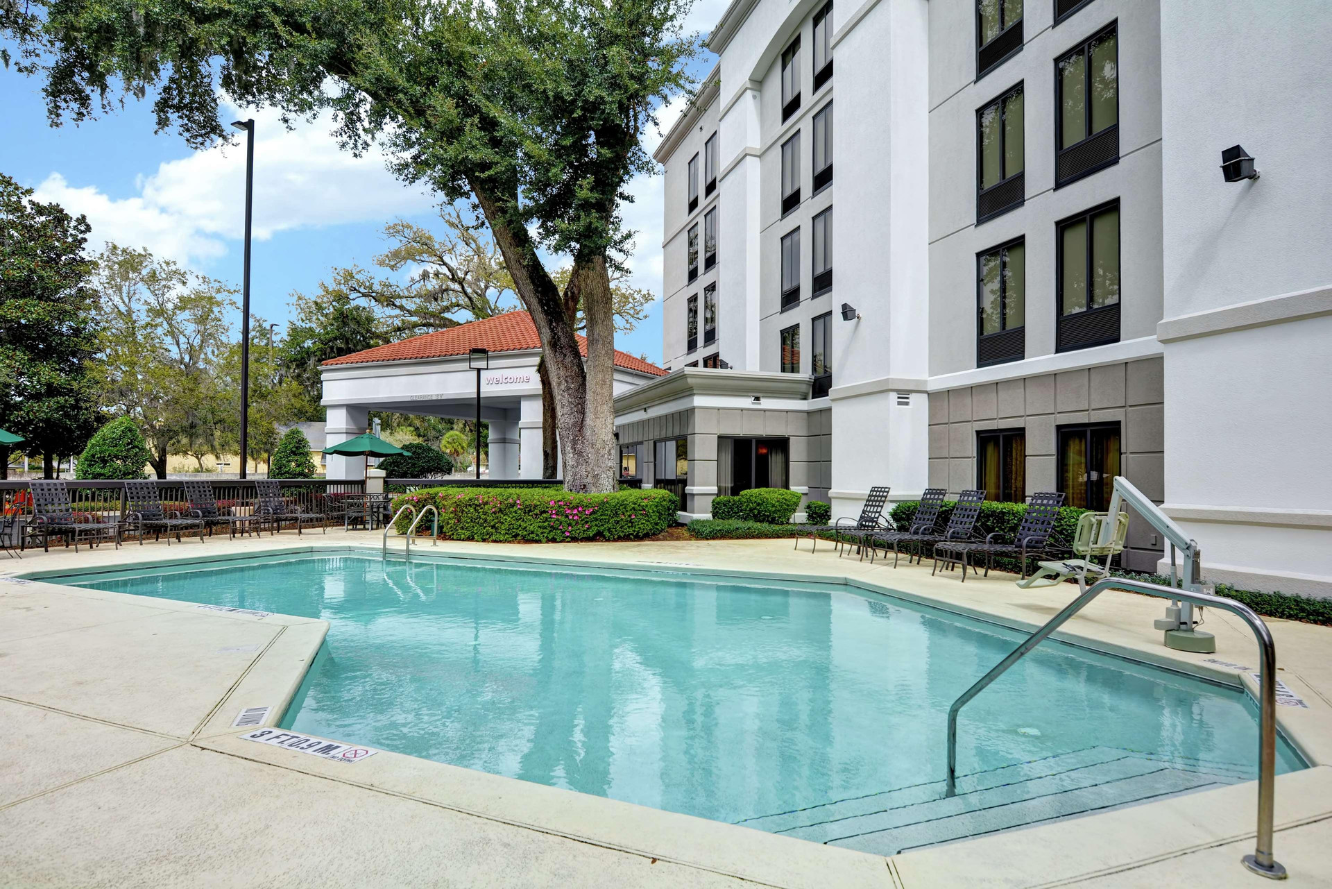 Vista Piscina Hampton Inn Ponte Vedra Beach