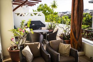 Alquiler Vacacional - Penthouse Beach Holiday, Private Jacuzzi, BBQ, Family Friendly, Maid Service