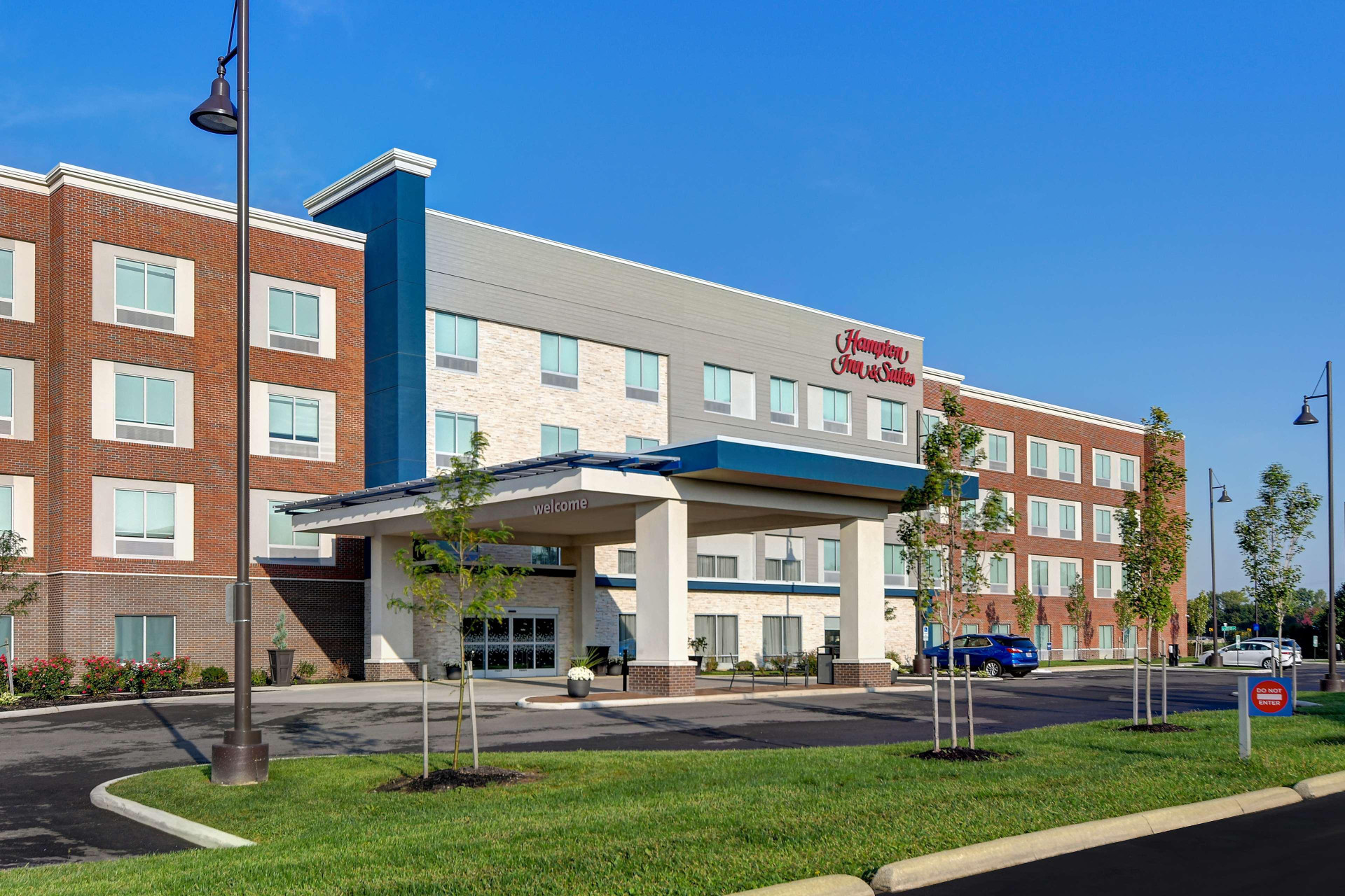 Vista Exterior Hampton Inn & Suites Canal Winchester Columbus