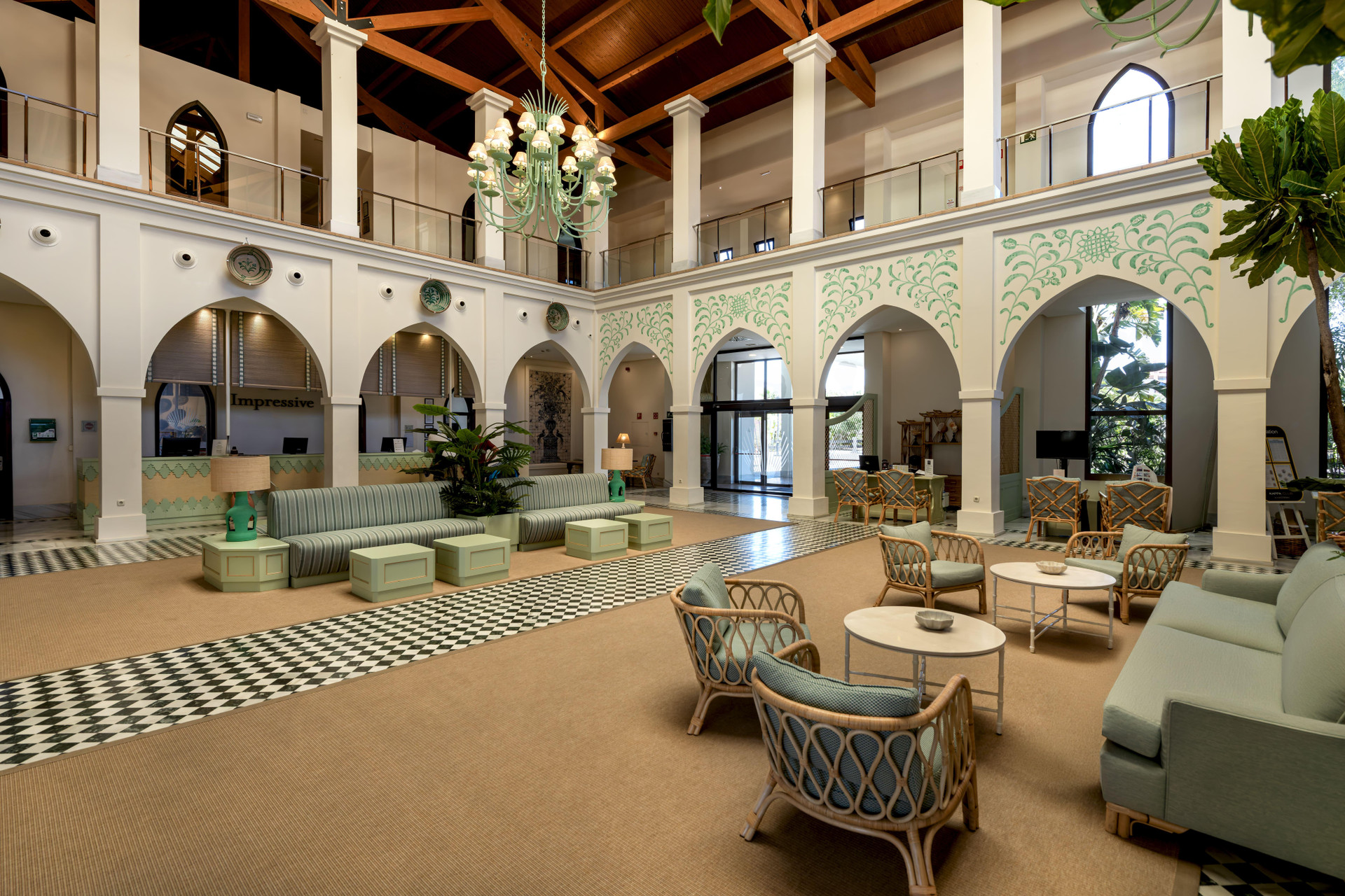 Vista Lobby Impressive Playa Granada Golf