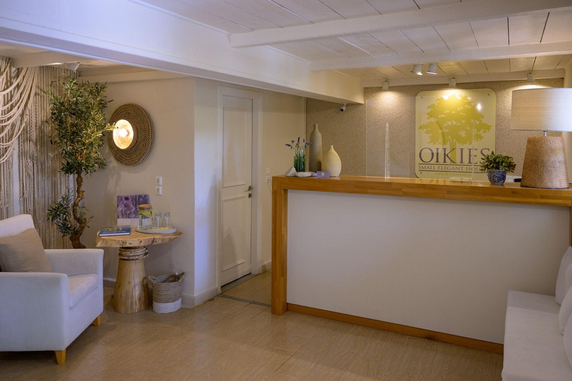 Vista Lobby Oikies Small Elegant Houses