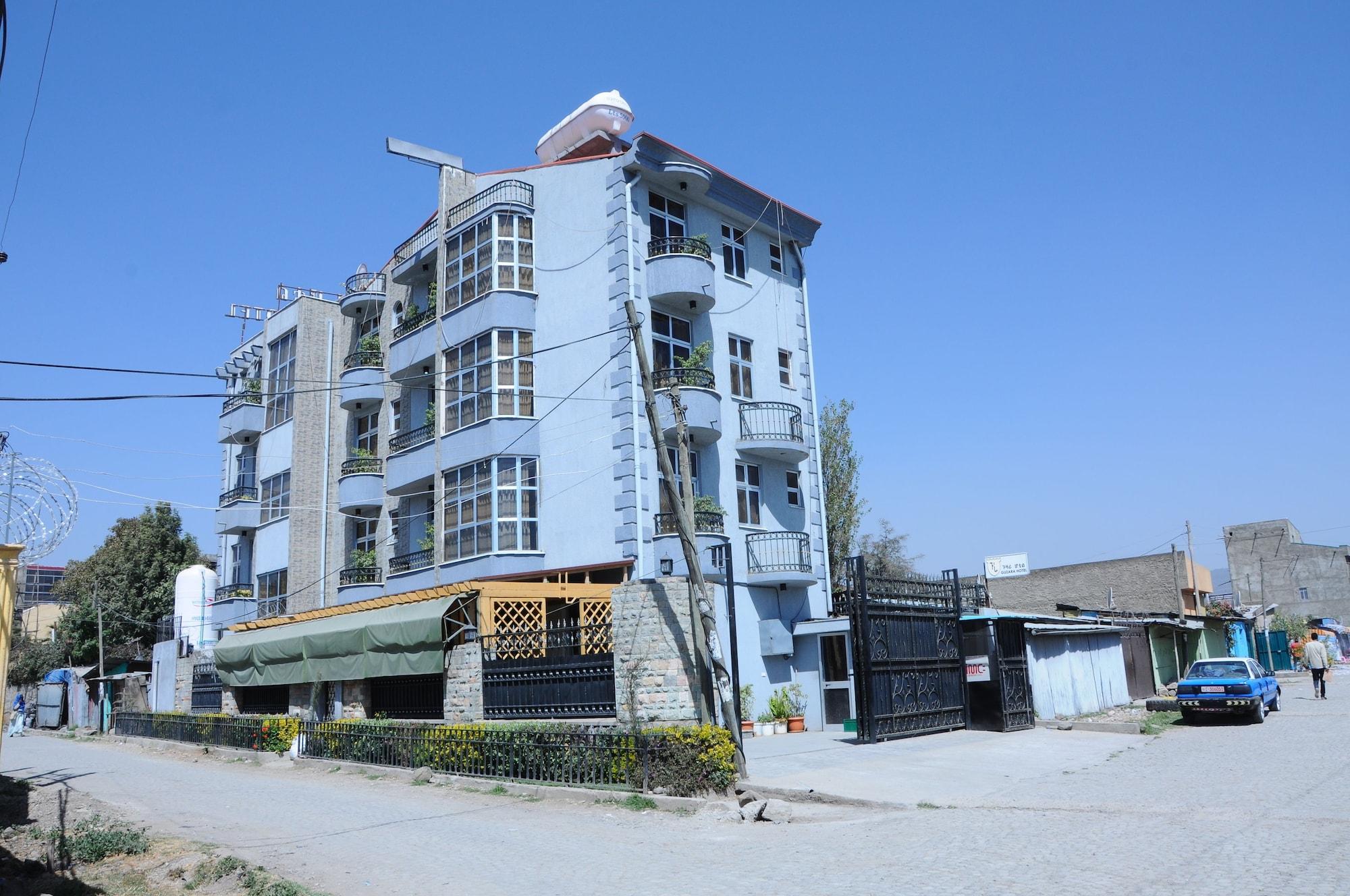 Vista Exterior Guzara Hotel Addis