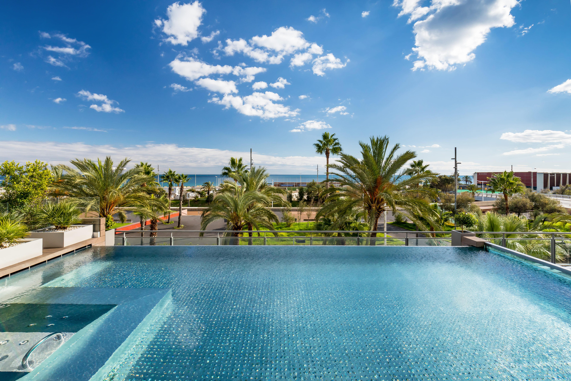 Vista Piscina Occidental Atenea Mar- Adults Only