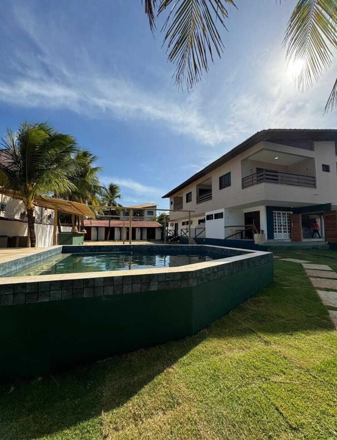 Vista Piscina BrKite Pousada