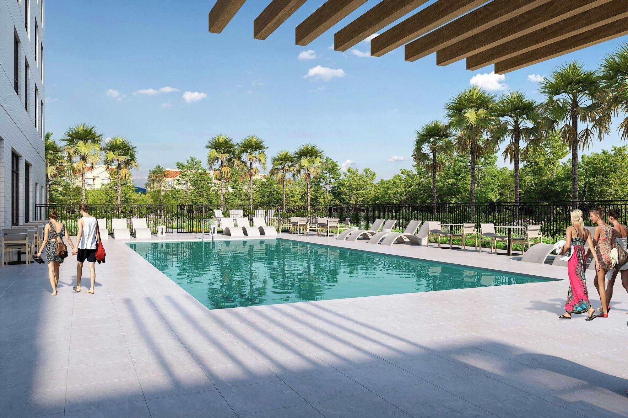 Vista Piscina TownePlace Suites by Marriott Middleburg