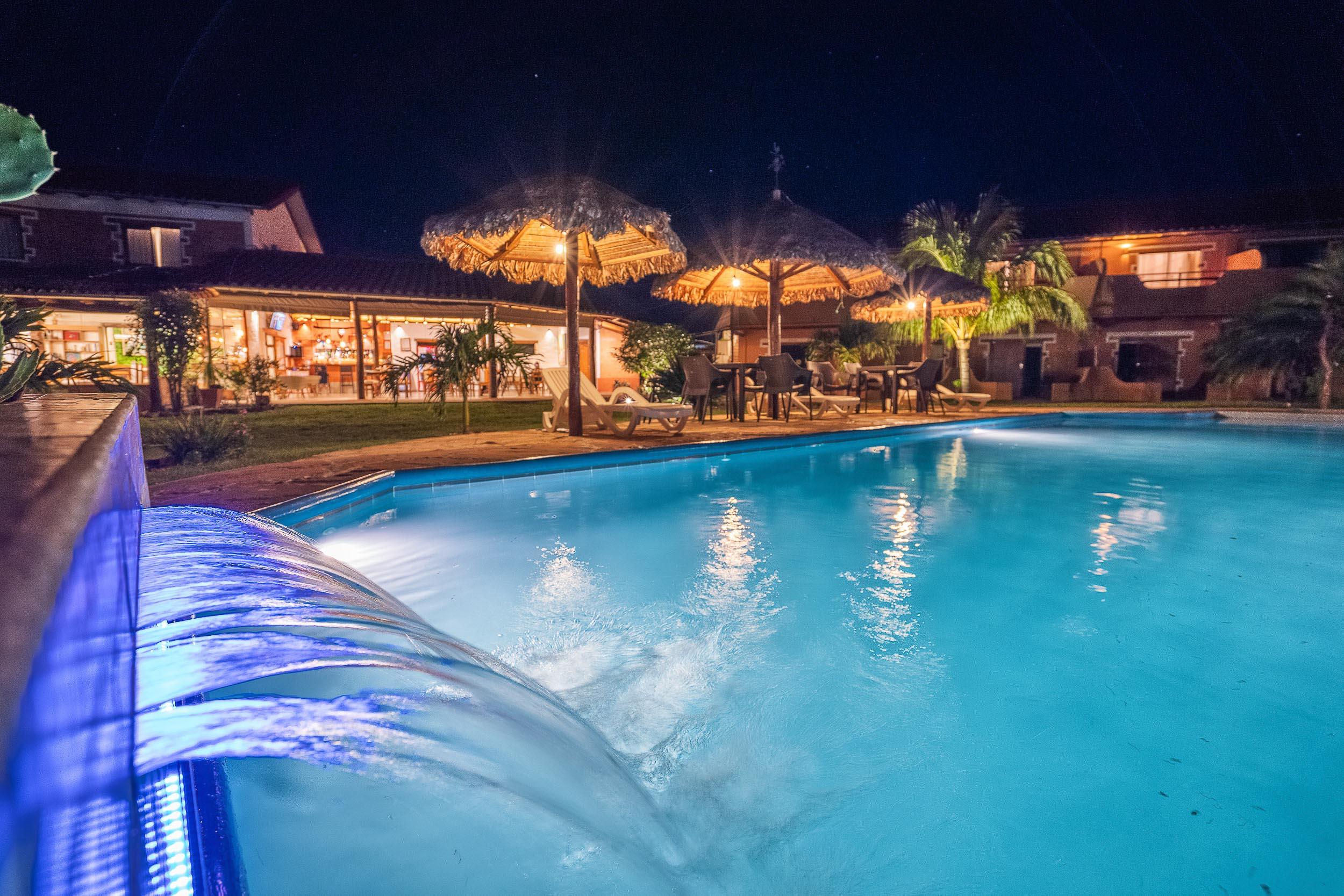Vista Piscina La Villa Chiquitana