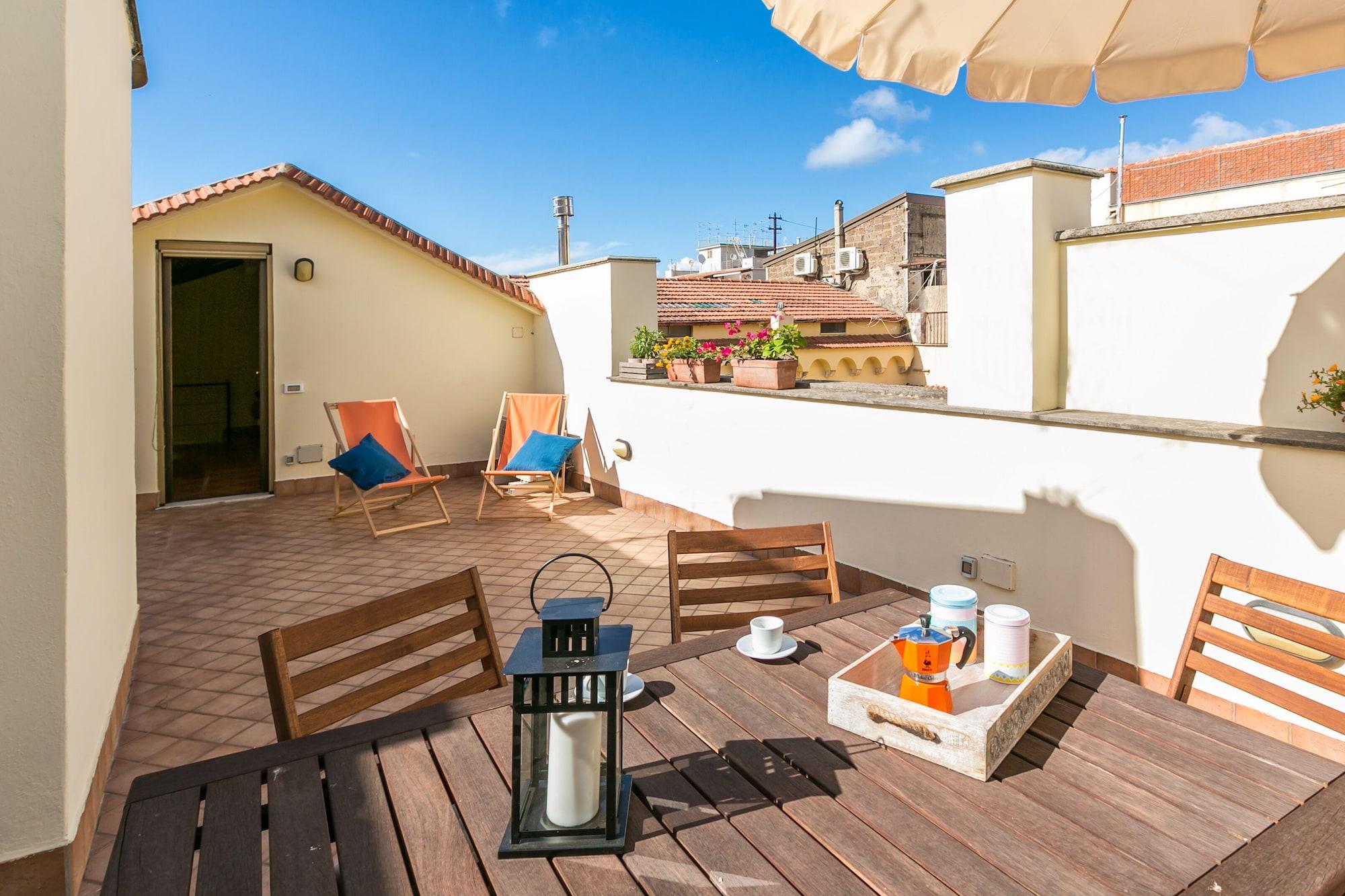Equipamiento de Habitación Lovely apt in Sorrento Old town Close to the Beach