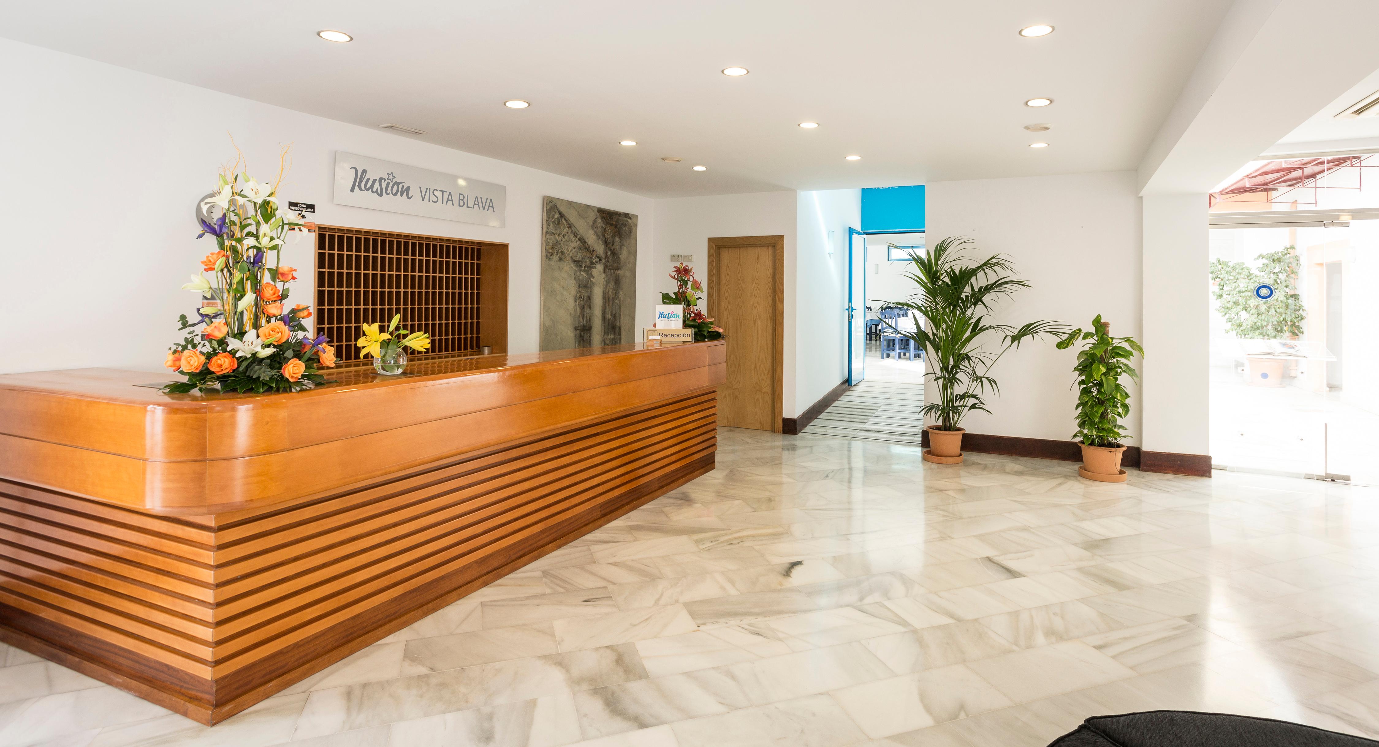 Vista Lobby Hotel Ilusion Vista Blava