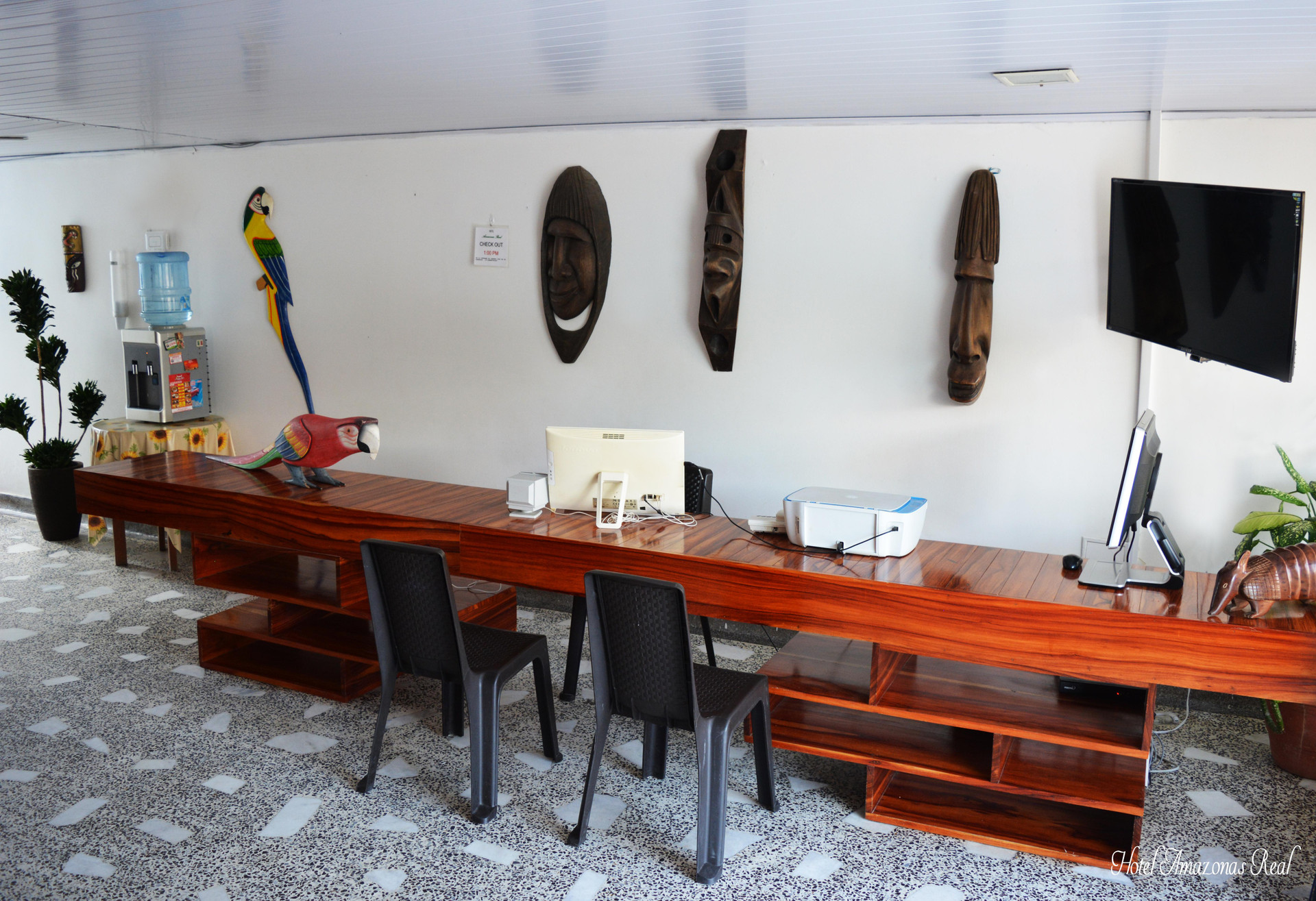Vista Lobby Hotel Amazonas Real
