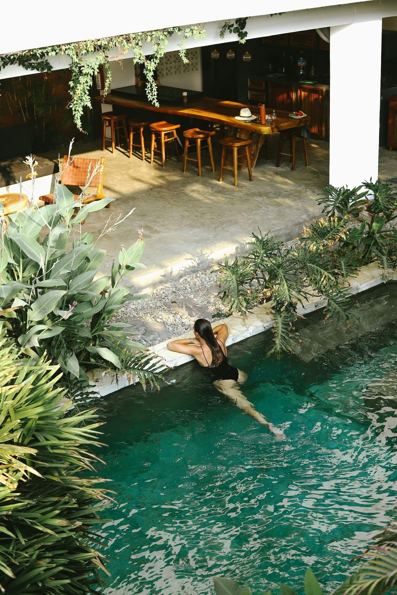 Vista Piscina Casa Areka