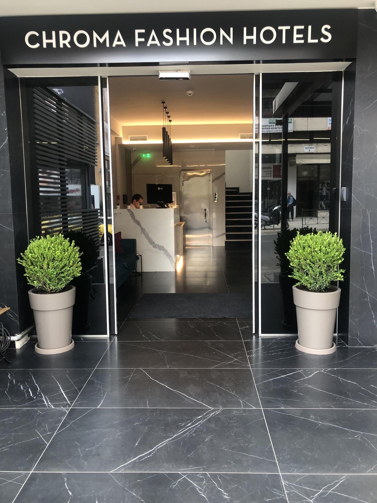 Vista Exterior Chroma Fashion Rooms & Apartments