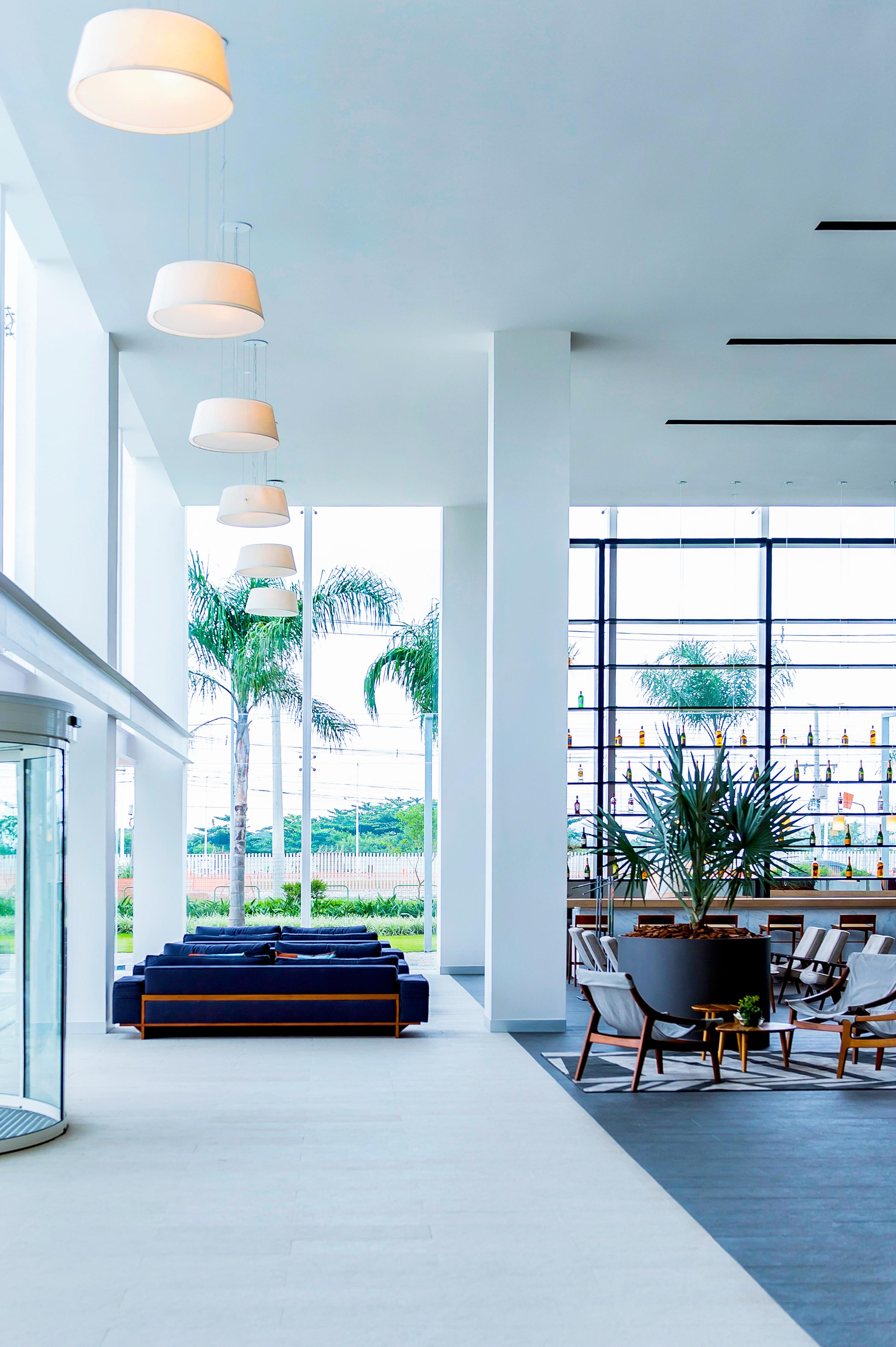 Vista Lobby Lagune Barra Hotel