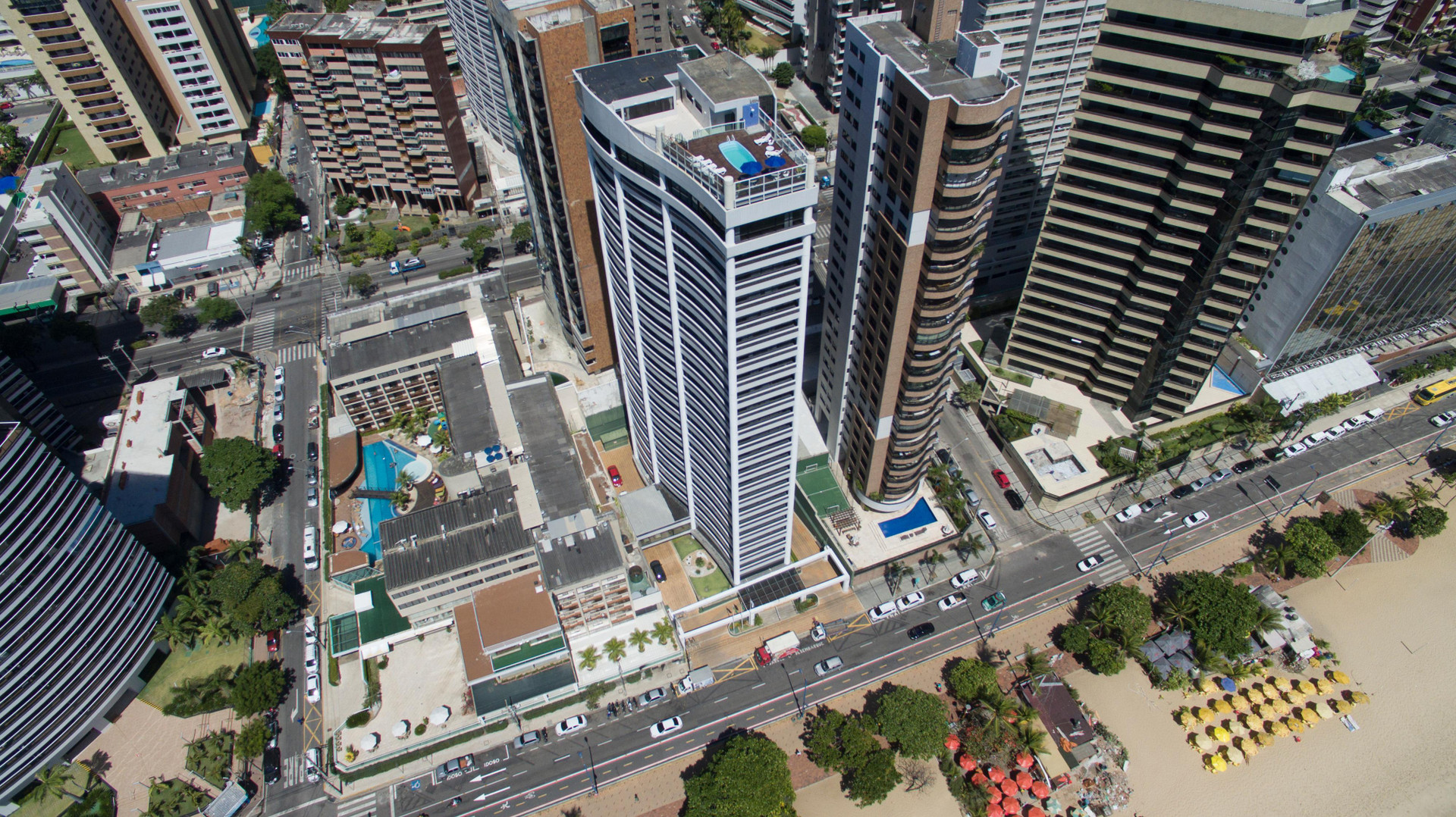 Vista Exterior Bourbon Hotel Fortaleza 