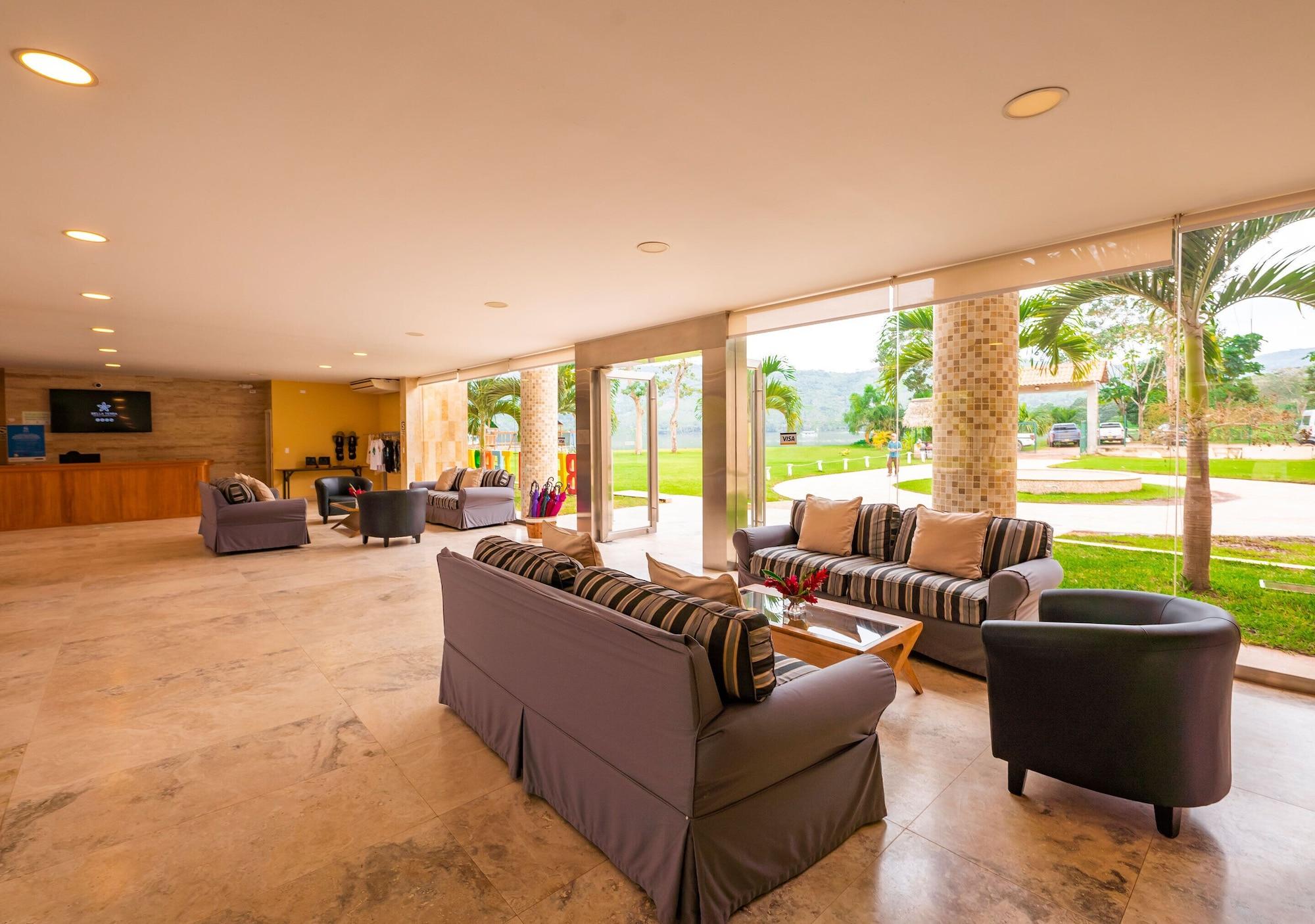 Vista Lobby Bella Terra Laguna Azul Resort & Spa