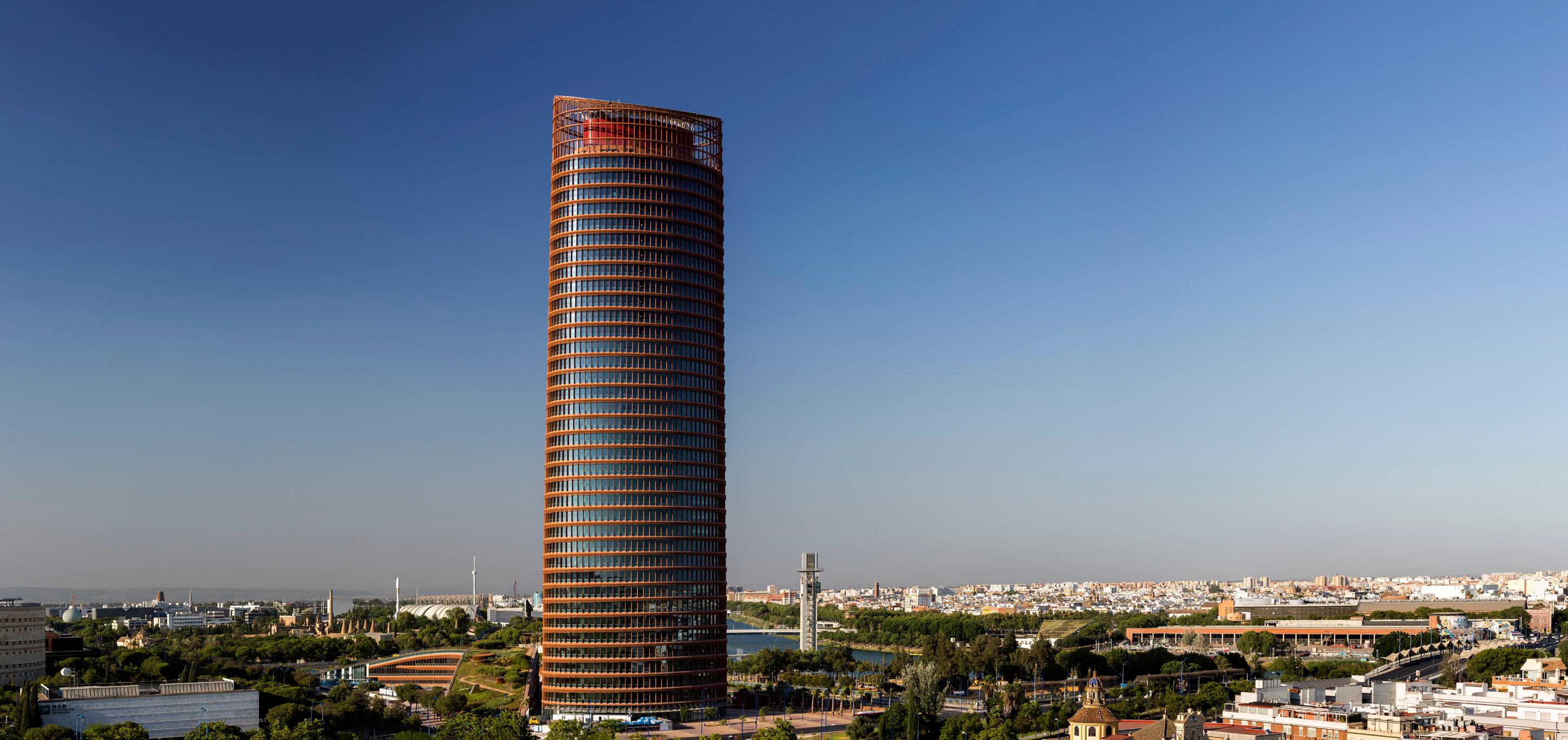 Vista Exterior Eurostars Torre Sevilla
