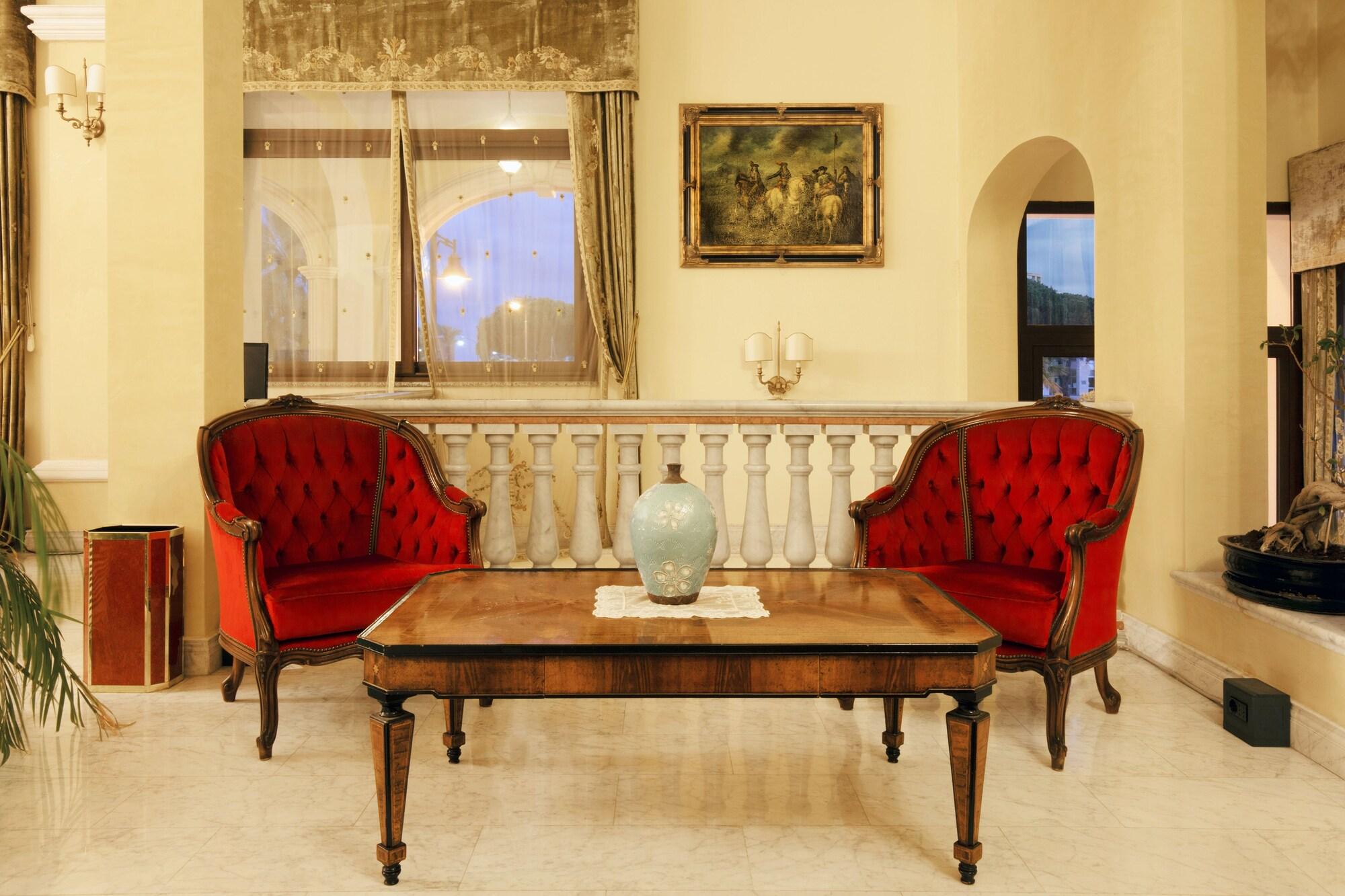 Vista Lobby Grand Hotel President Olbia