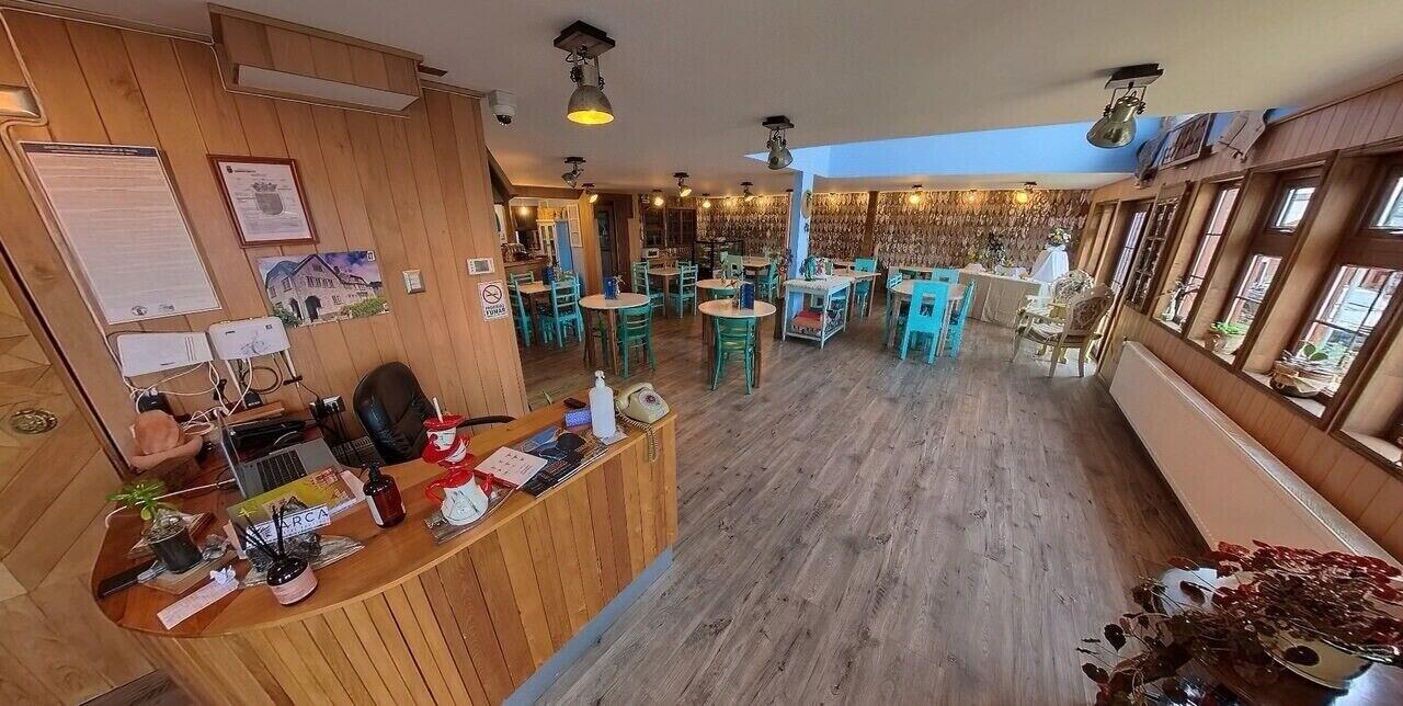 Vista Lobby Arca Hotel Boutique Achao Chiloe Chile