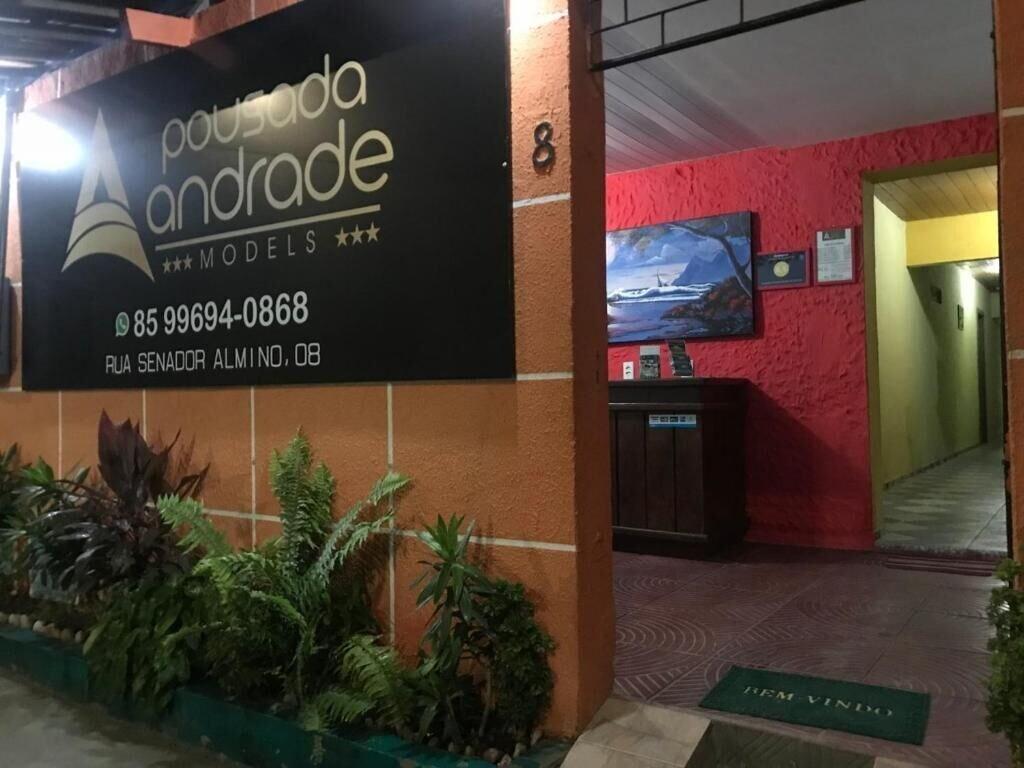 Vista Lobby Pousada Andrade Models & Orlando