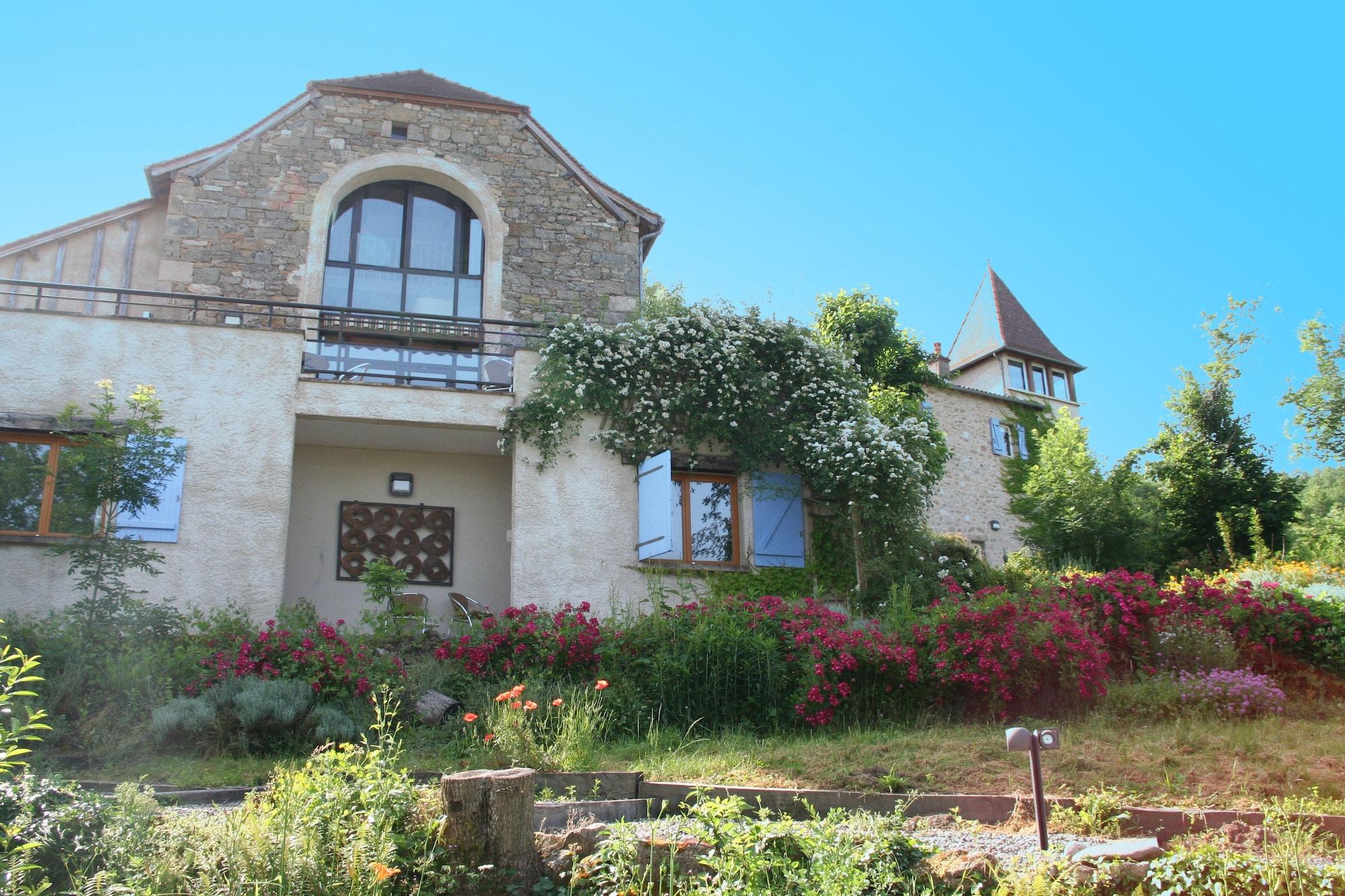 Vista Exterior Le Mûrier de Viels