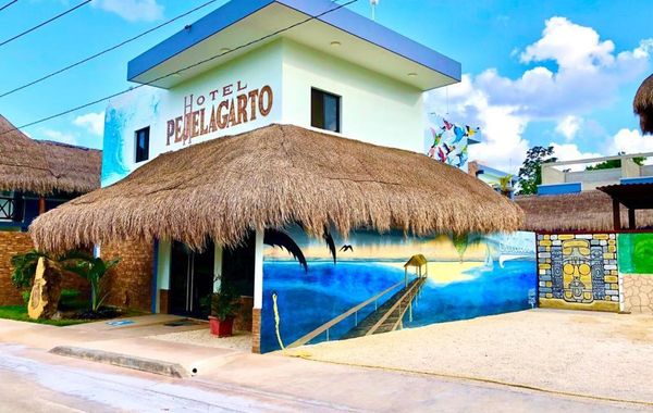 Hotel Pejelagarto - Hoteles cerca de La Laguna de Bacalar